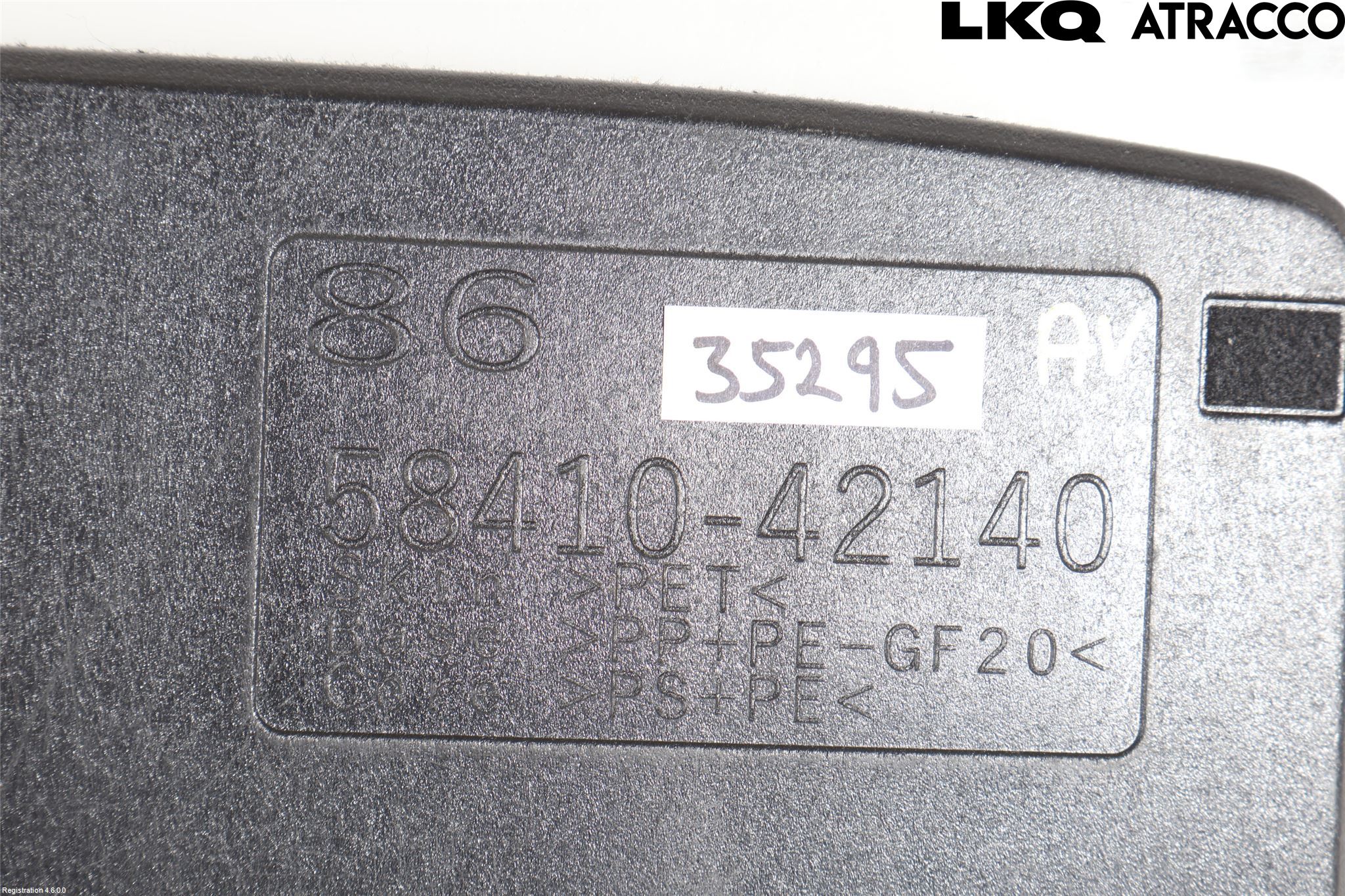 Toyota bZ4X EA10 22- Bakluke Bun (Utgår 5023)