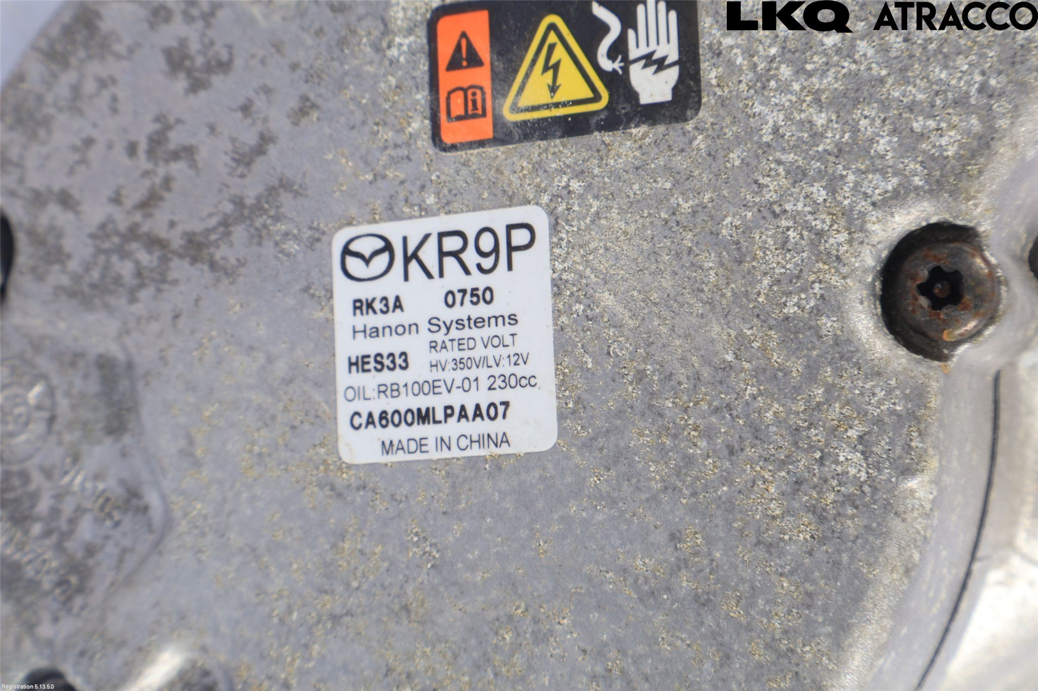 Mazda CX-60 22- Varme Ac Kompressor