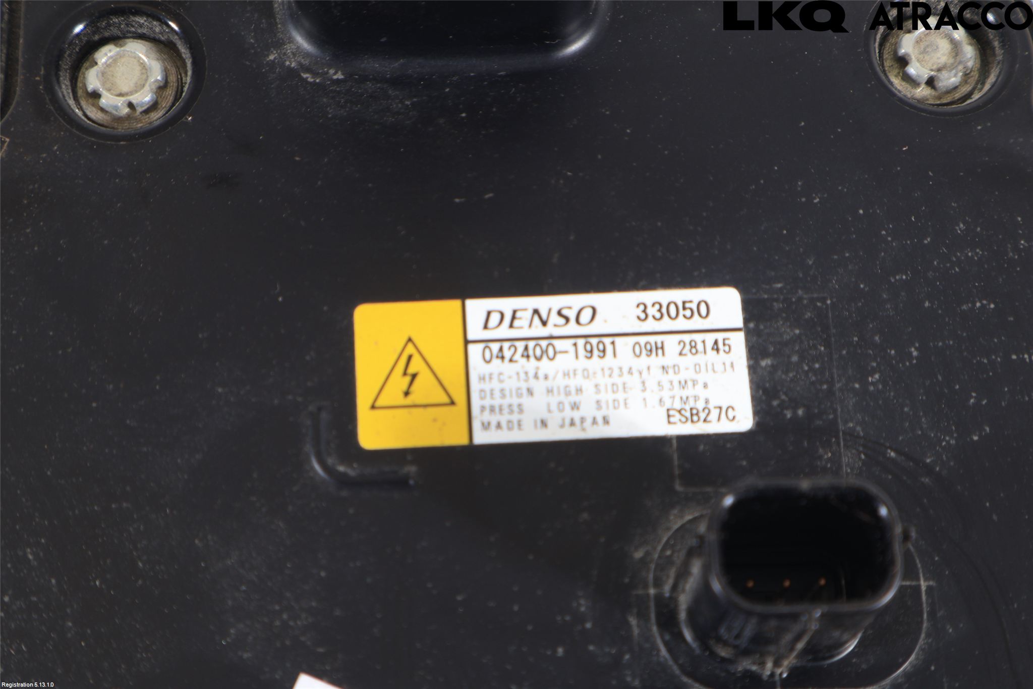 Lexus NX 300h 15-21 Varme Ac Kompressor