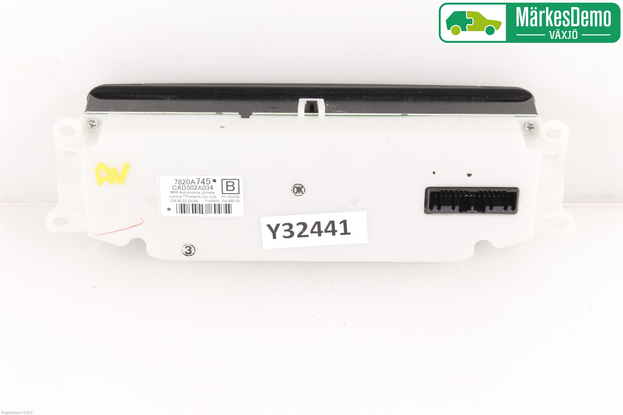 Mitsubishi L200 16-23 Varme Ac Betjening-Display