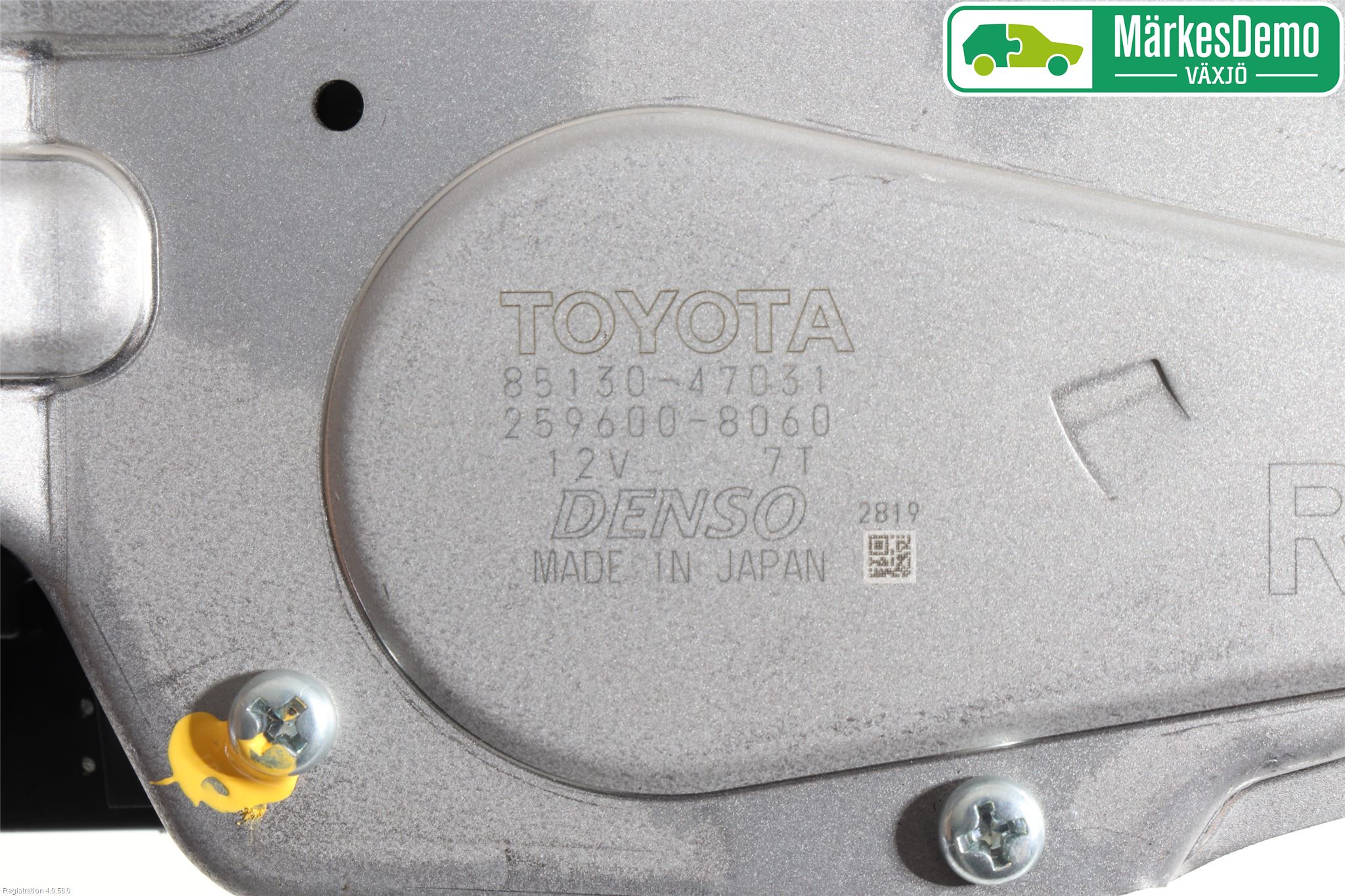 Toyota PRIUS (ZVW50) 16-21 Viskermotor Bakluke