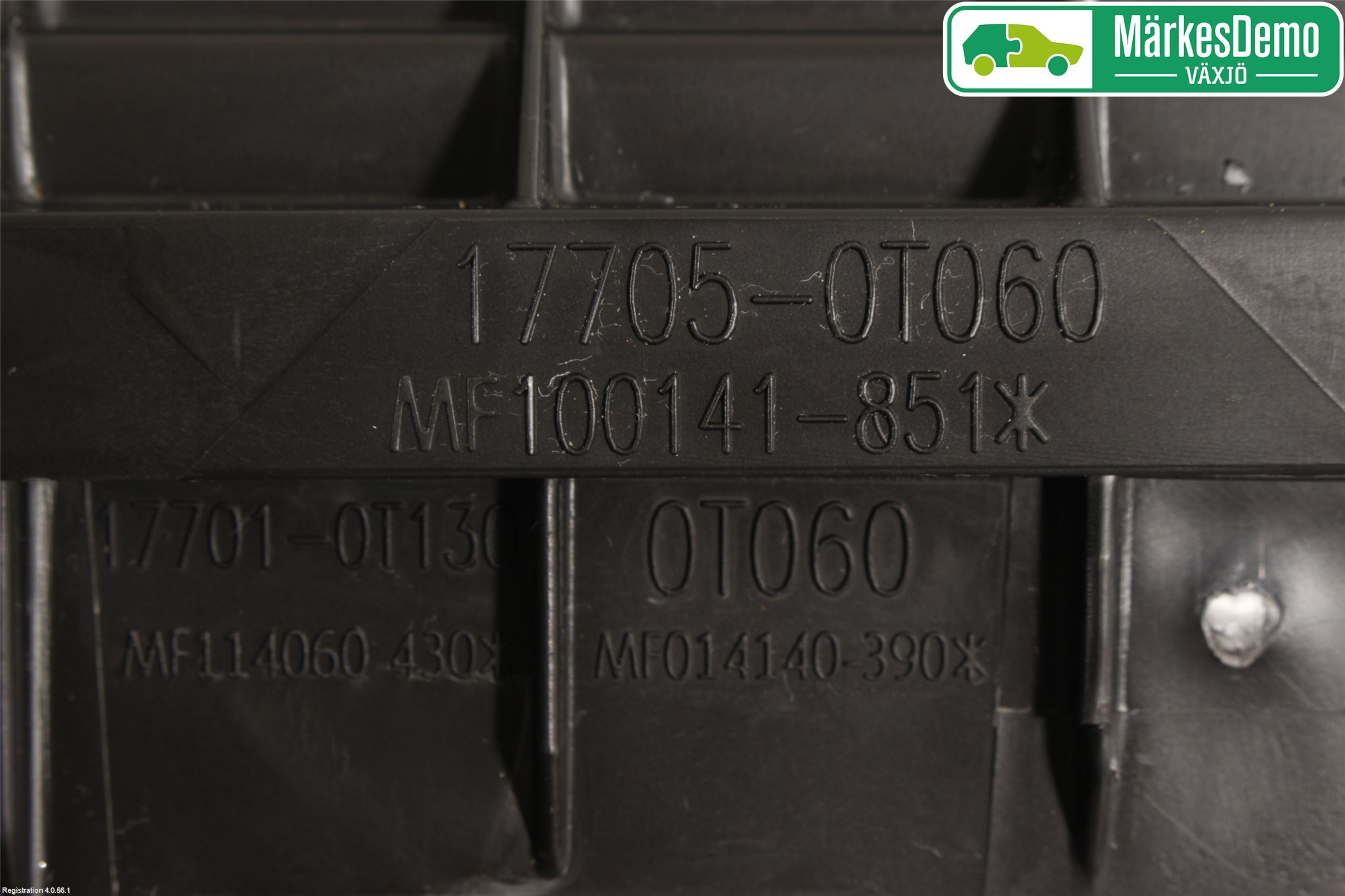 Toyota AURIS 13-19 Luftfilter Boks