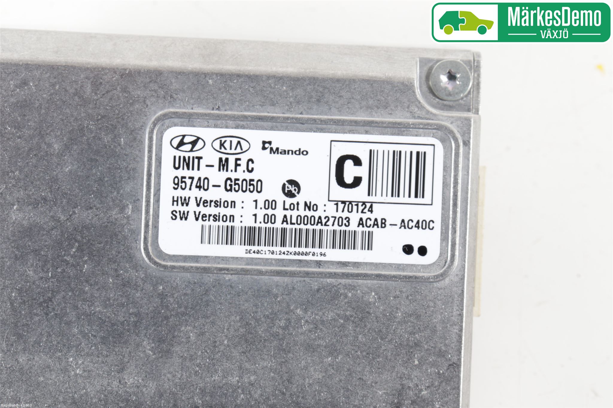 Kia NIRO (DE) 17-22 Sensor Kollisjonsbeskyttelse