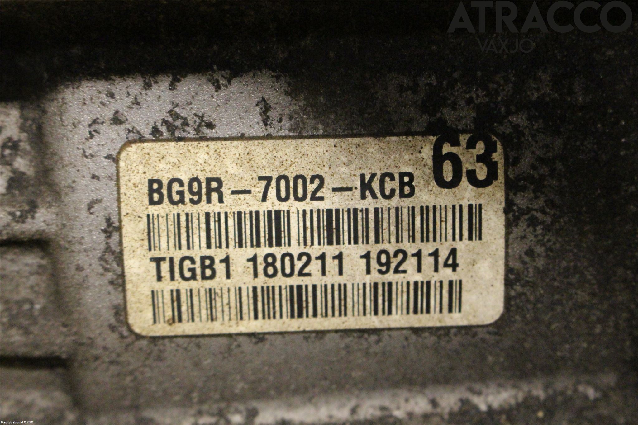 Ford MONDEO 07-15 Gearkasse 6 Trinn