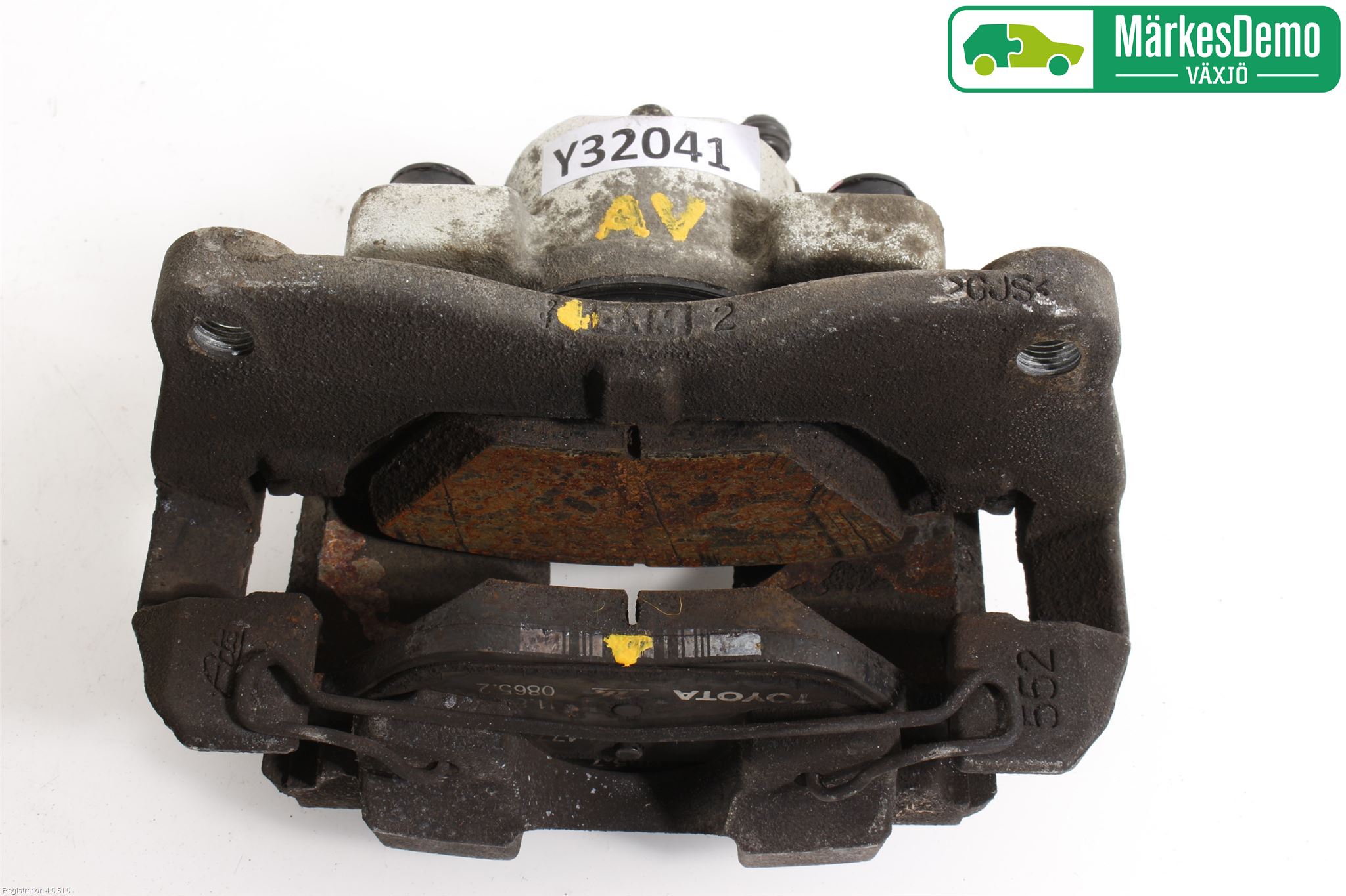 Toyota YARIS XP130 15-20 Bremsecaliper Foran Høyre