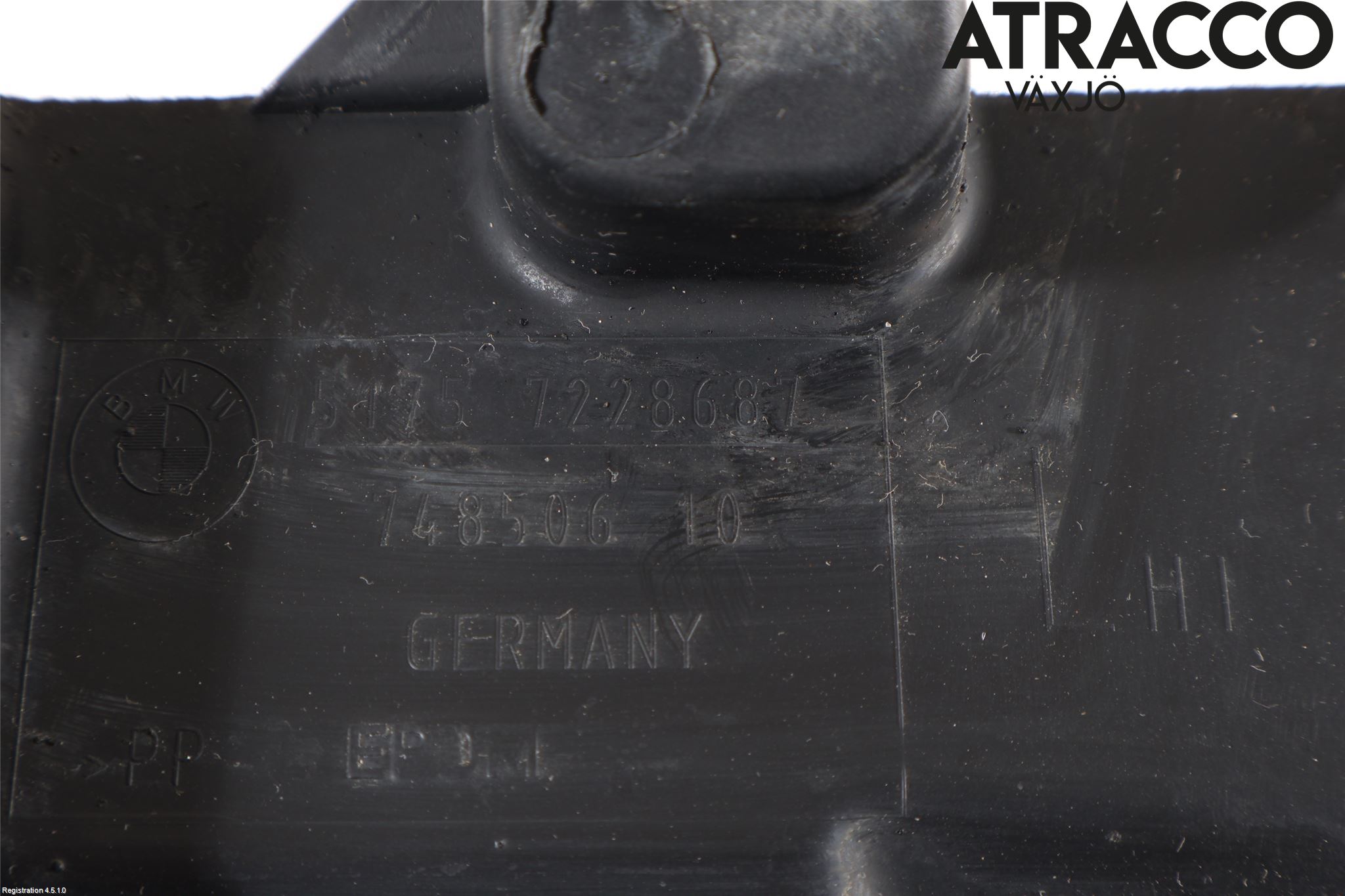 BMW 5 F10/F11/F18 09-17 Bunnplate U Motor-Gear-Dørk