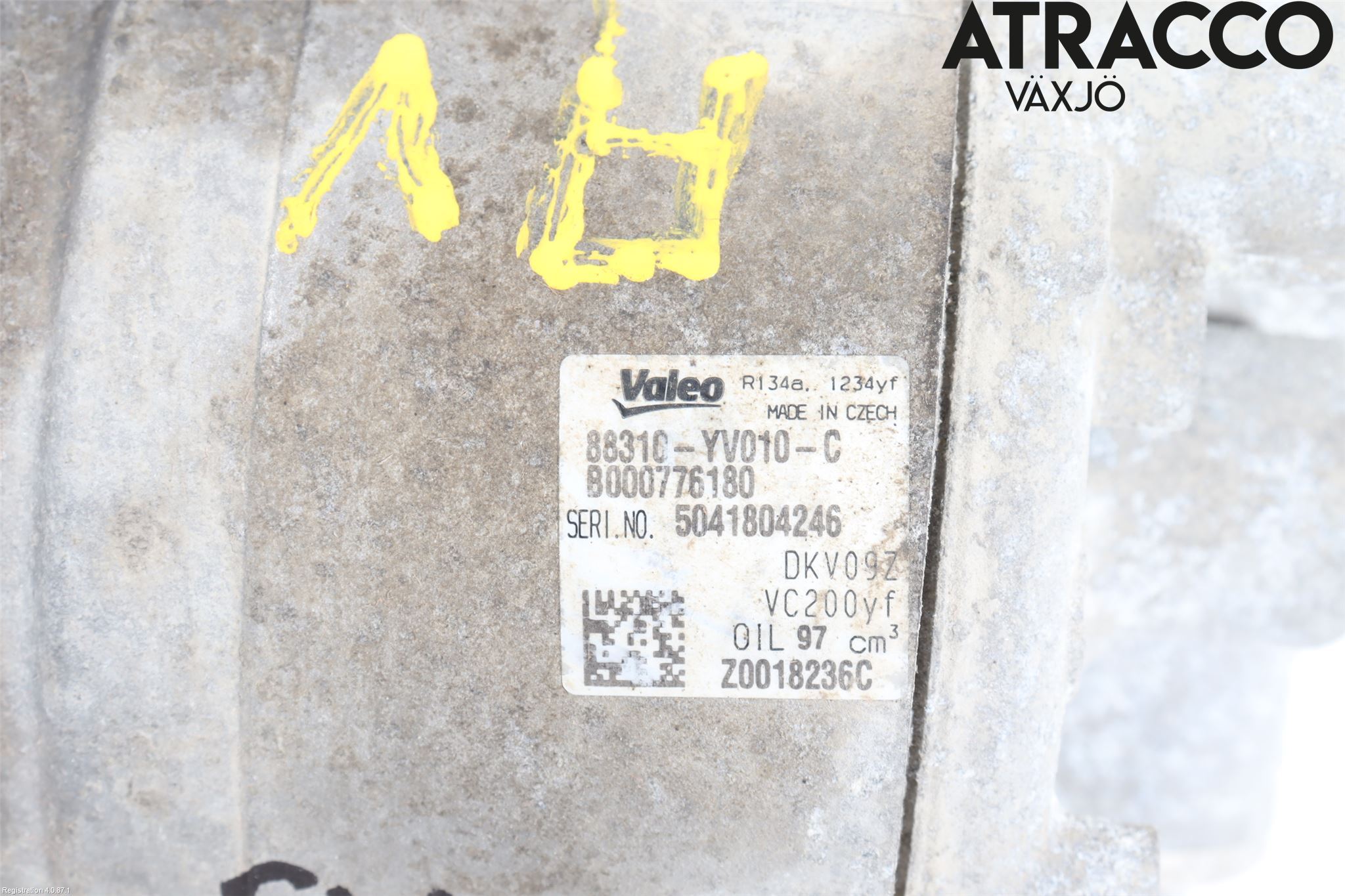 Toyota AYGO 15-21 Varme Ac Kompressor