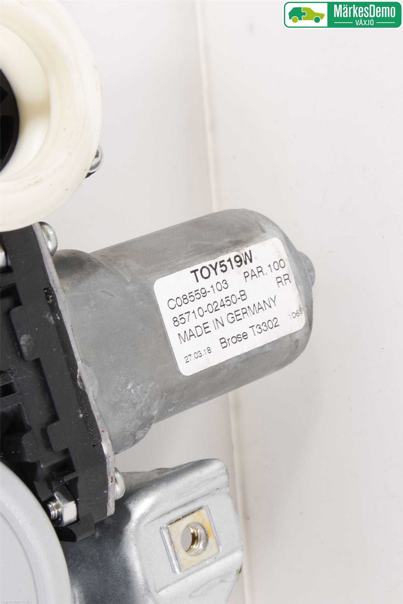 Toyota AURIS 13-19 Vindusheis El Komp