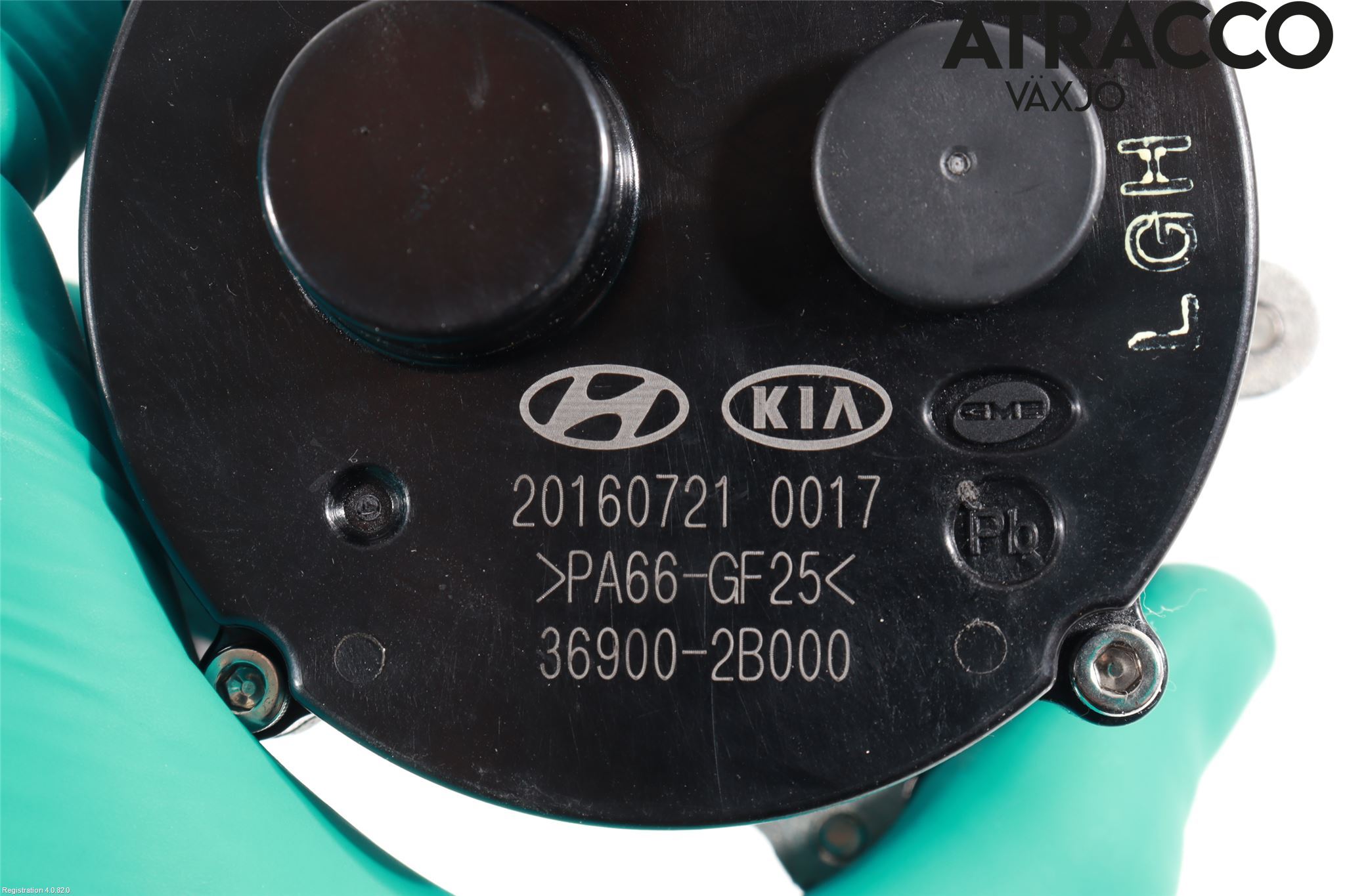 Hyundai IONIQ AE 17-22 Varme Sirkulasjonspumpe