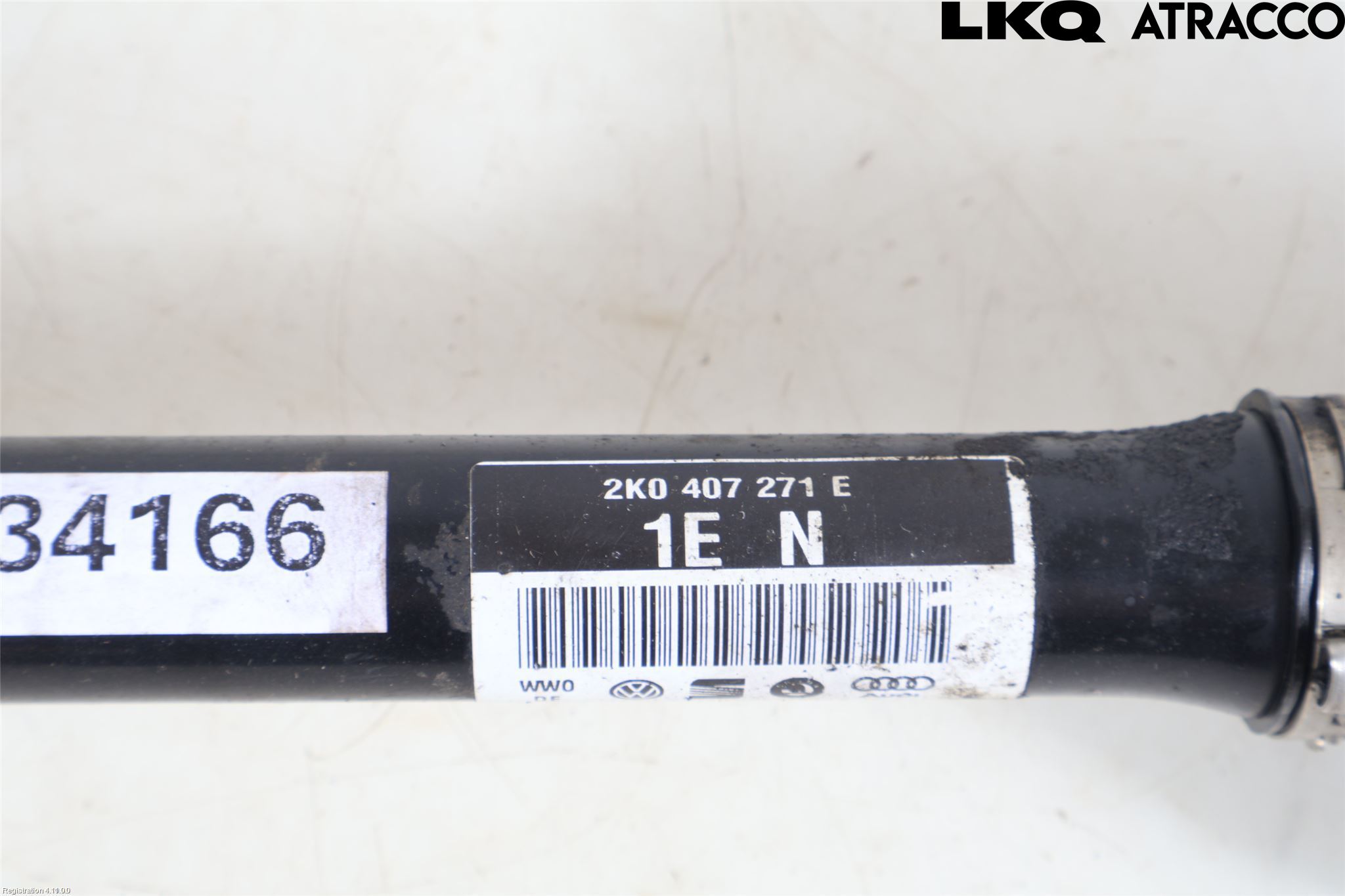 Volkswagen VW CADDY 11-15 Drivaksel Foran Kompl Venstre