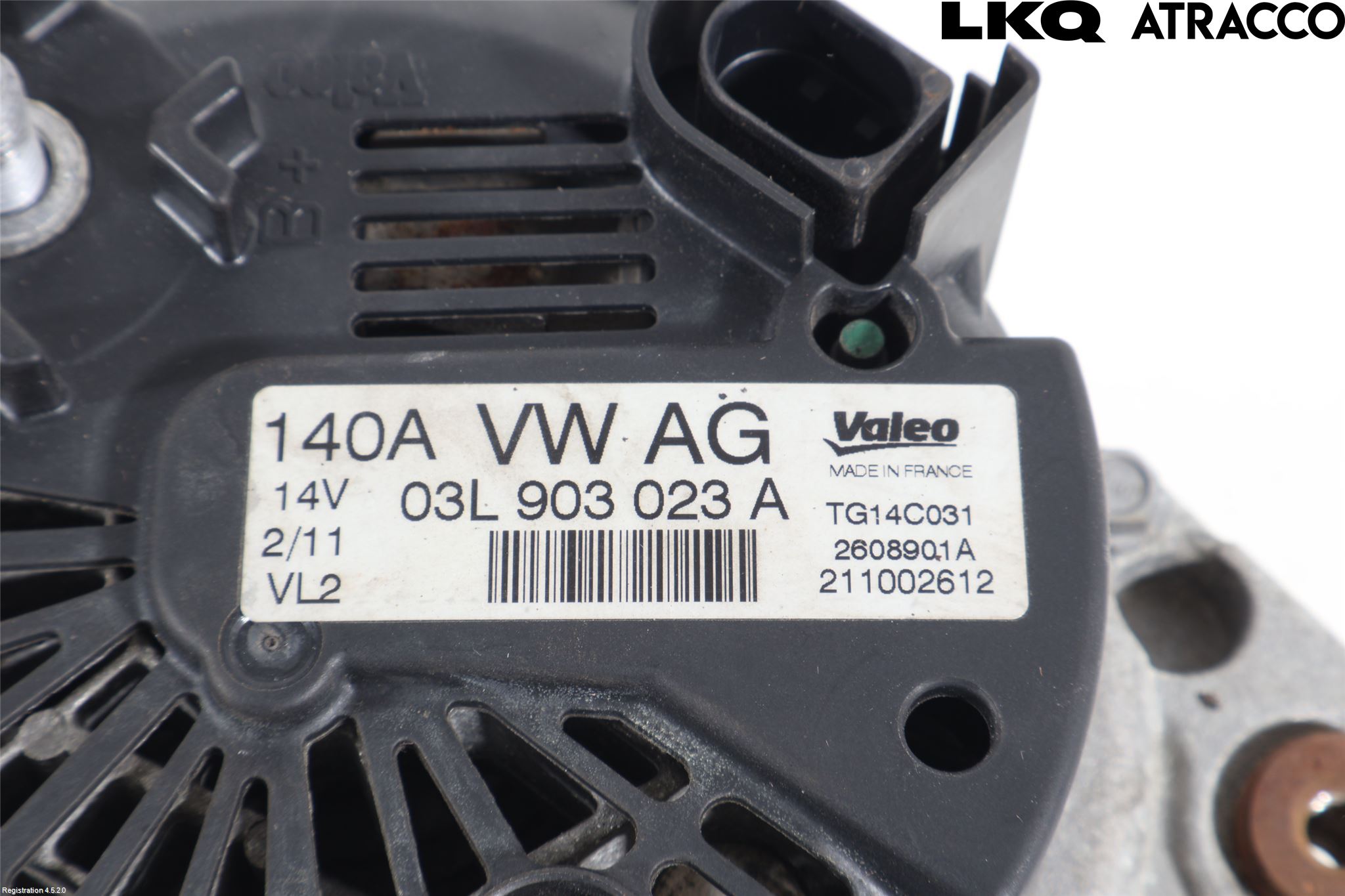 Volkswagen VW GOLF VI 09-13 Dynamo