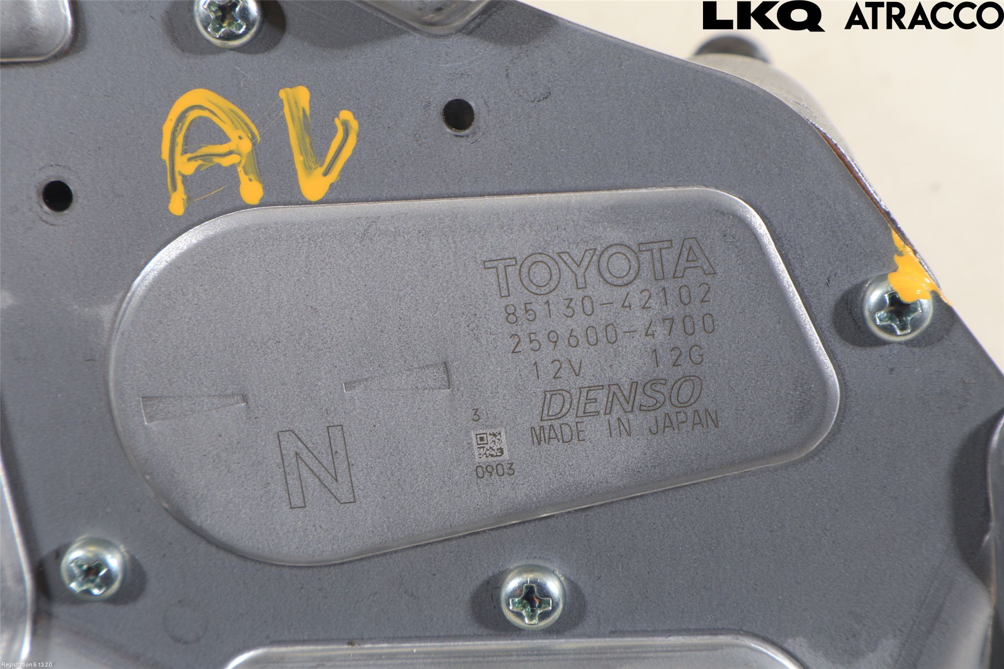 Toyota RAV4 19- Viskermotor Bakluke