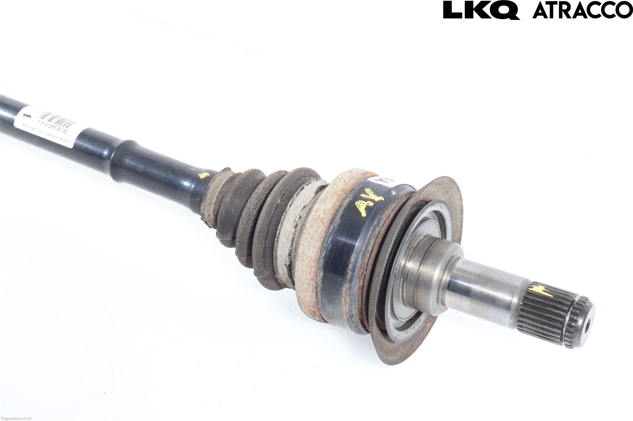 BMW 5 F10/F11/F18 09-17 Drivaksel Bak Kompl Venstre