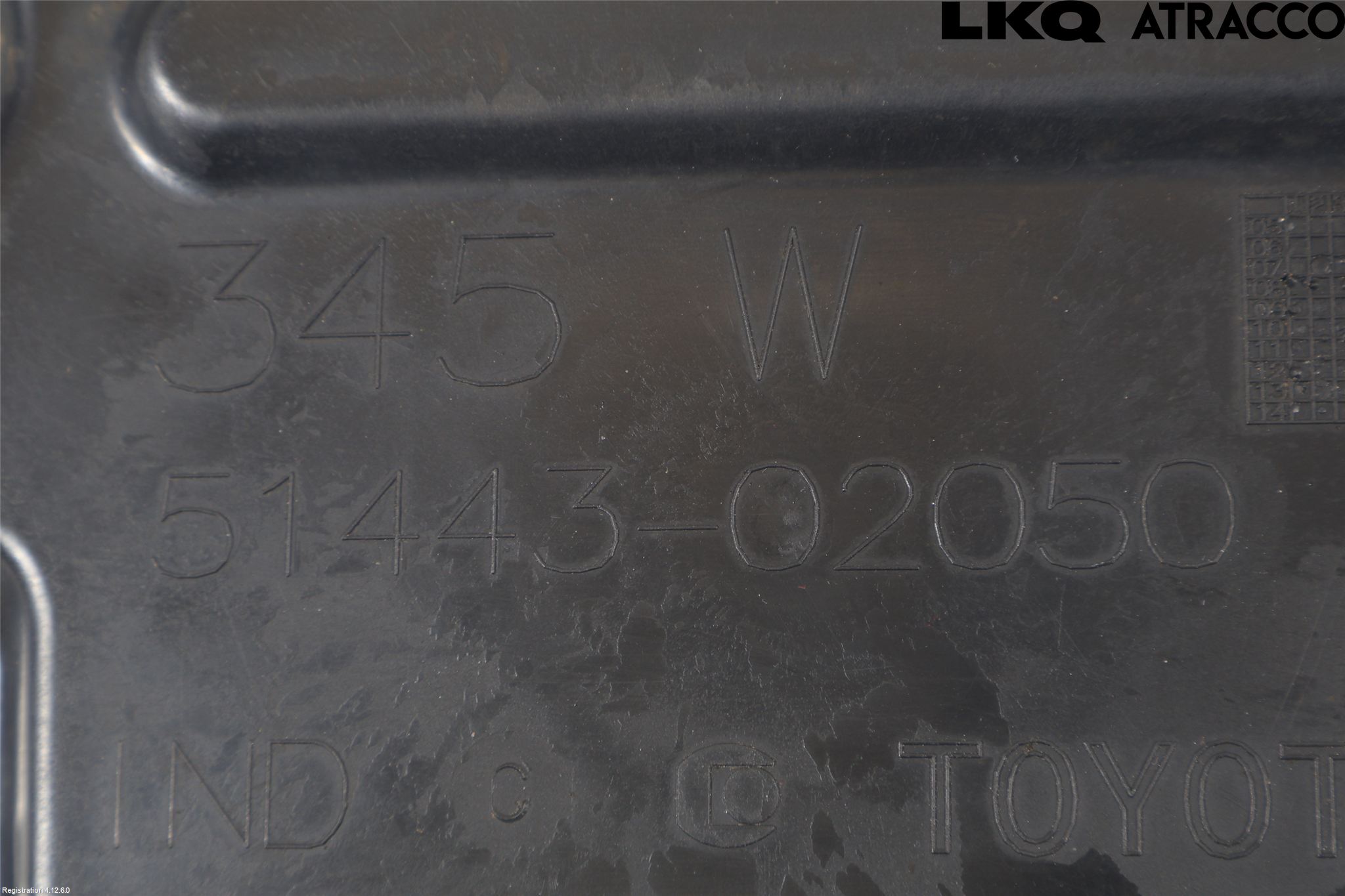 Toyota AURIS 13-19 Bunnplate U Motor-Gear-Dørk
