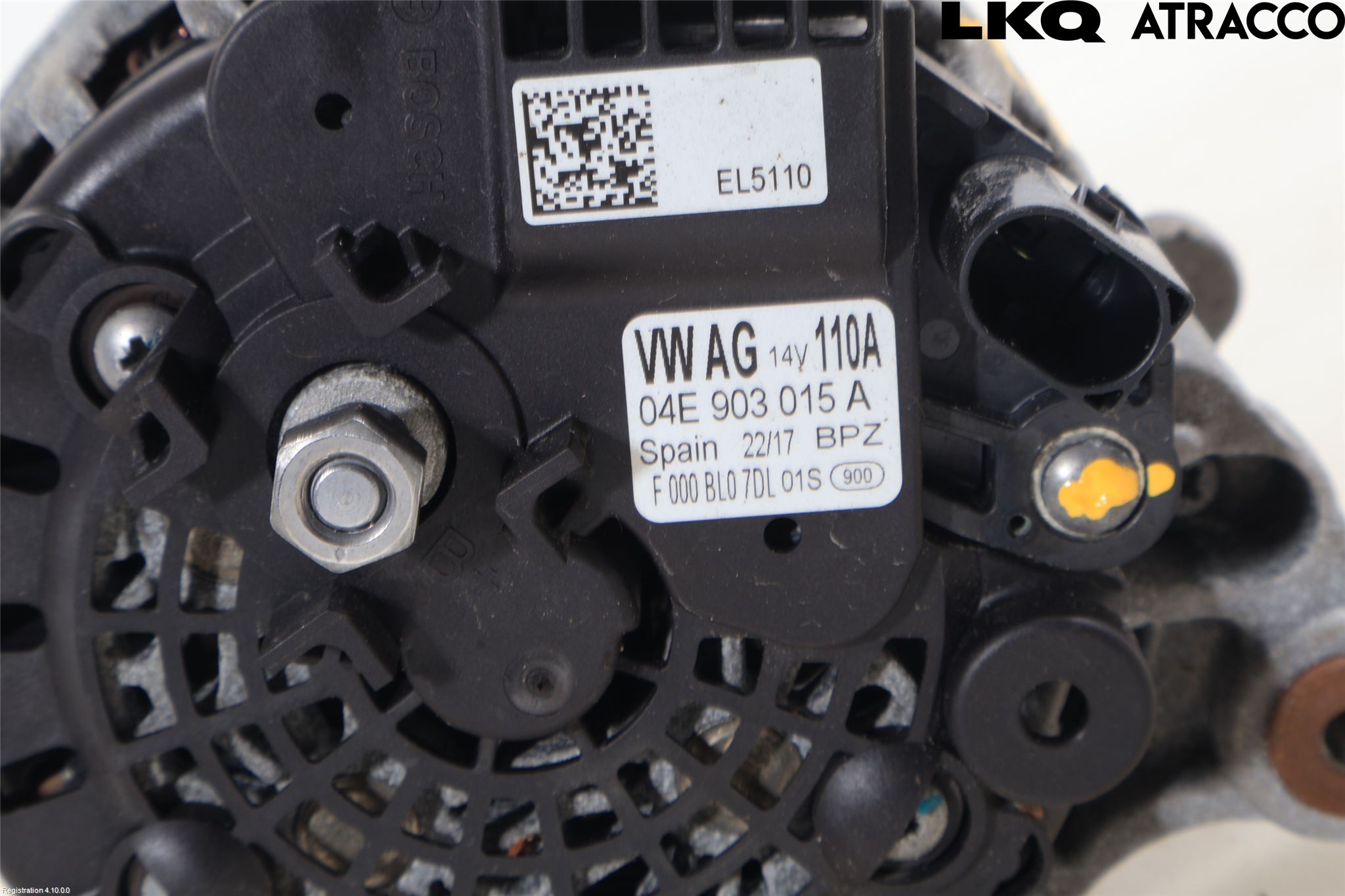 Volkswagen VW POLO 10-17 Dynamo