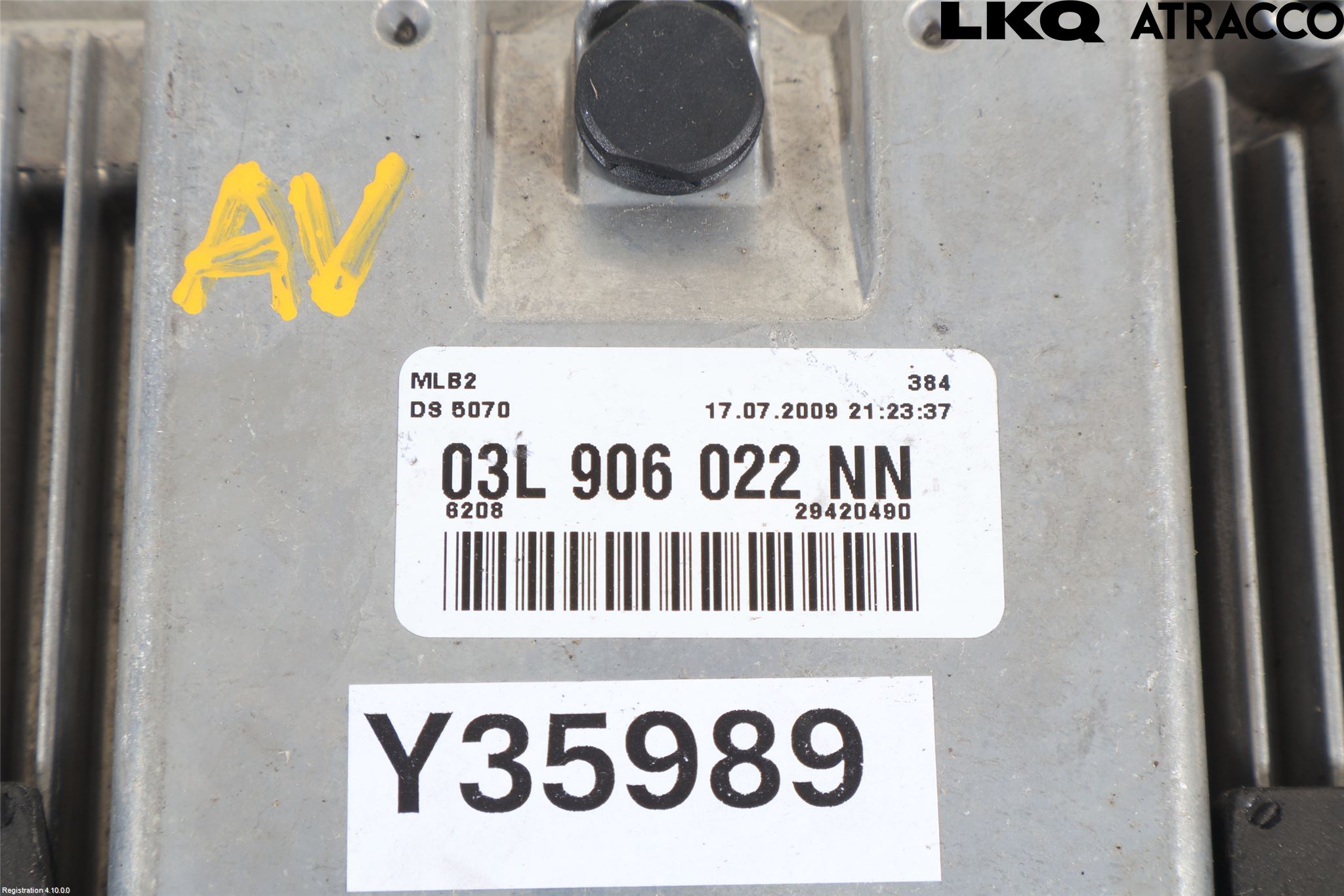 Audi A4/S4 08-11 Styreenhet Dieselpumpe