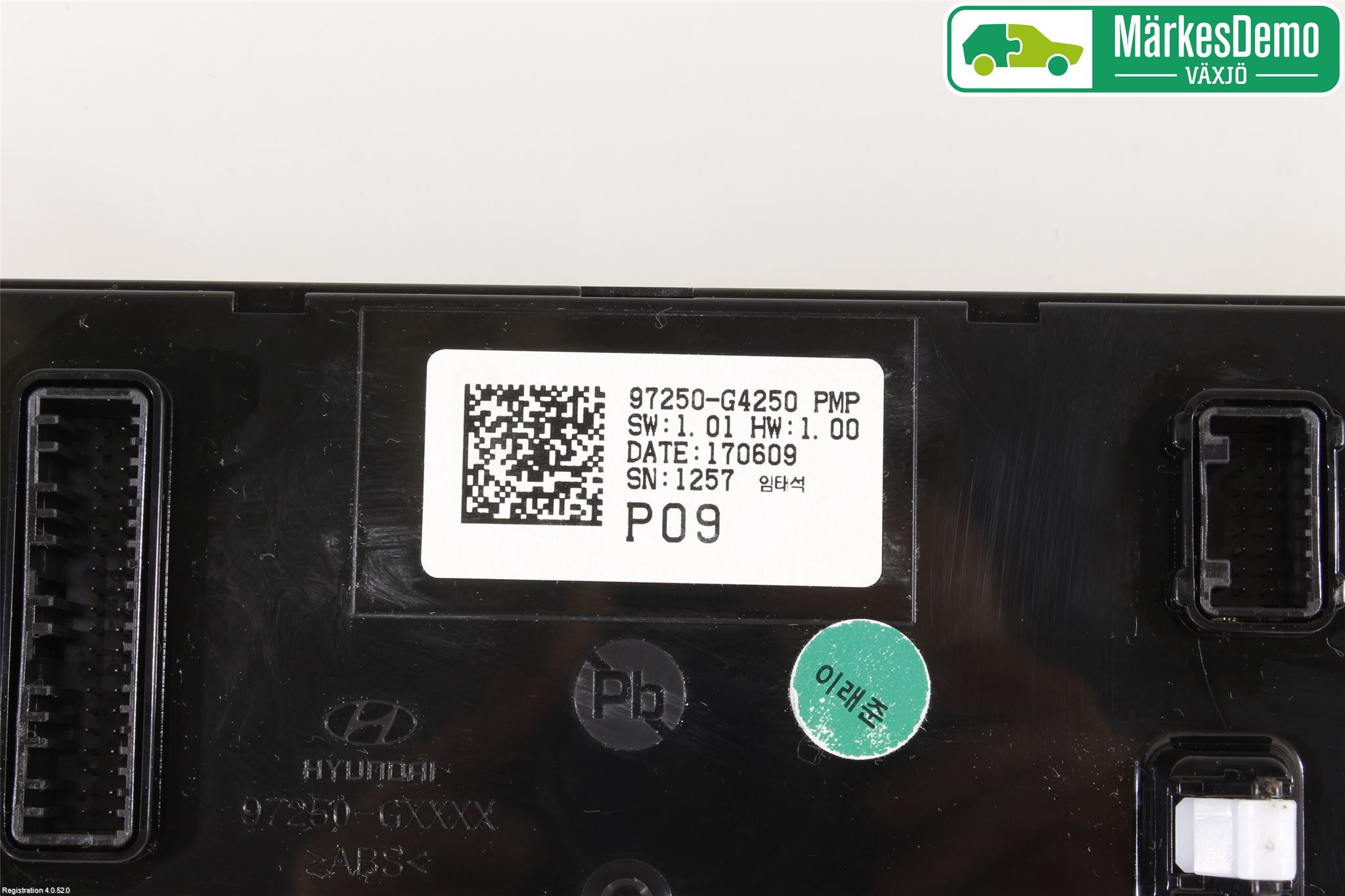 Hyundai i30 PD 17- Varme Ac Betjening-Display