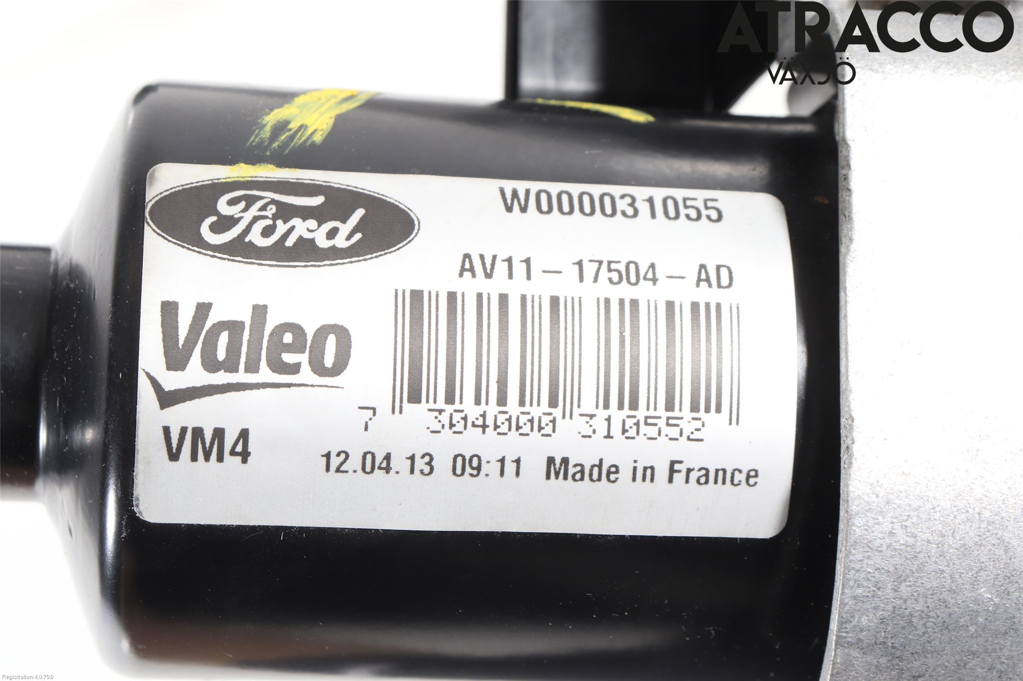 Ford B-MAX 12-17 Viskermotor Frontrute