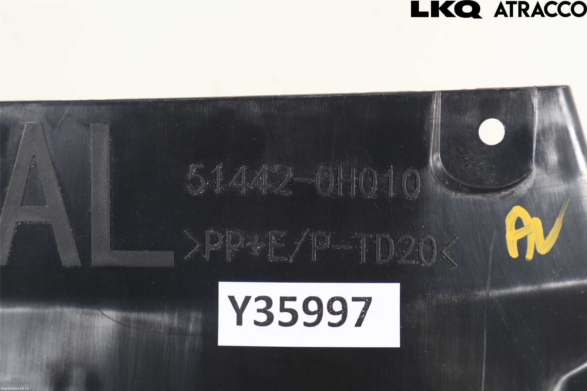 Toyota AYGO X AB70 22- Bunnplate U Motor-Gear-Dørk