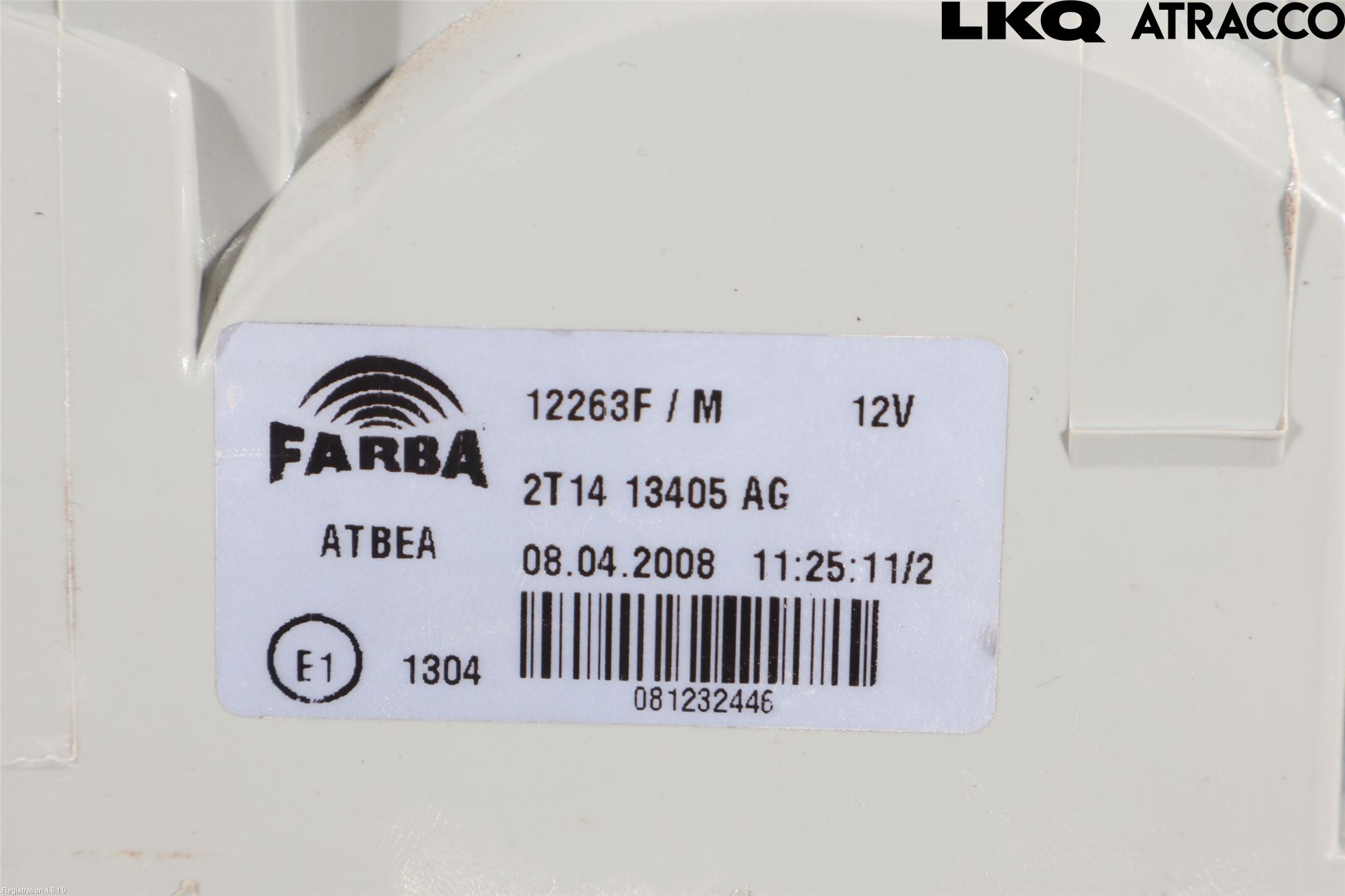 Ford TRANSIT CONNECT 03-08 Baklykt Venstre