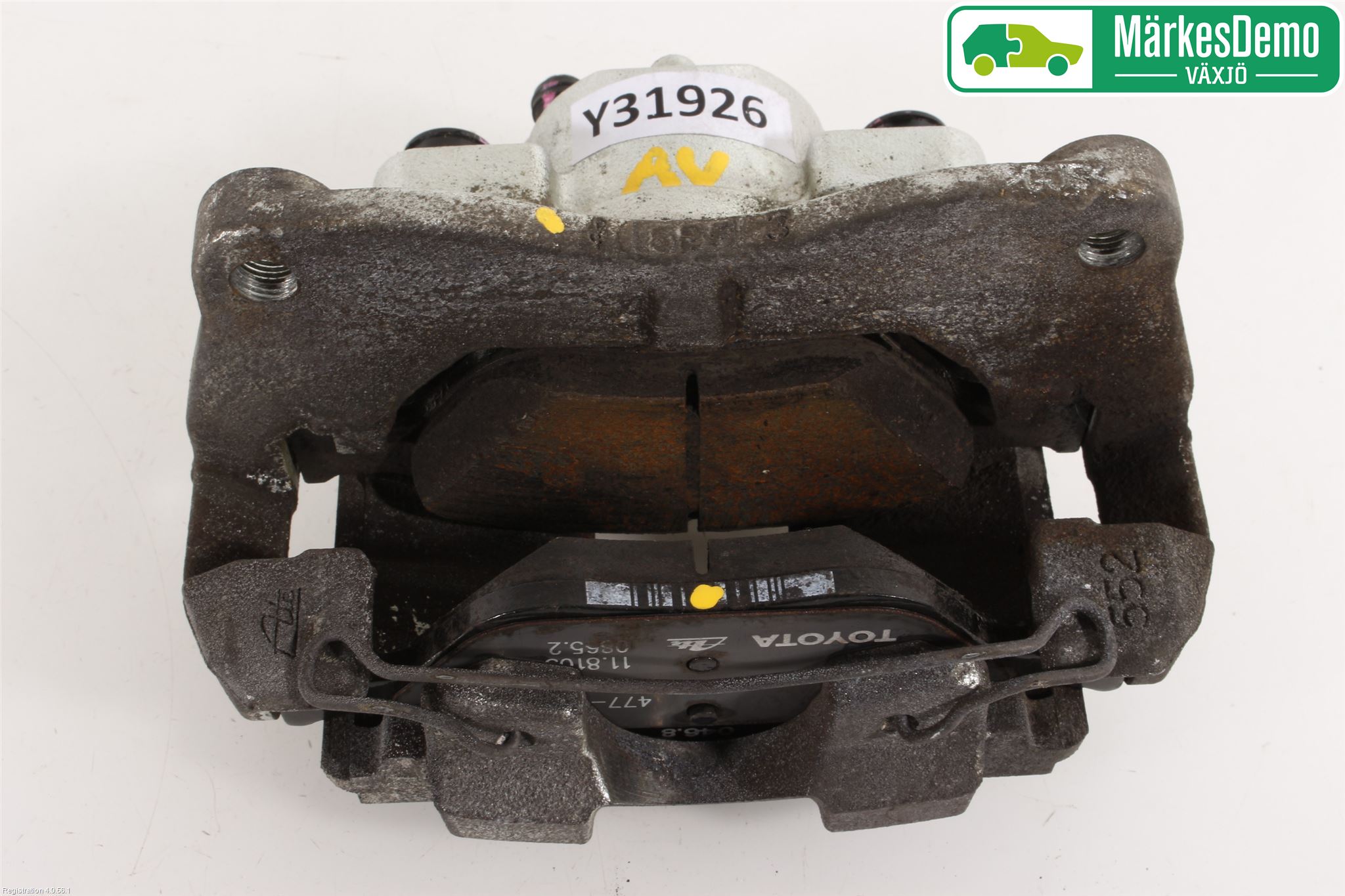 Toyota YARIS XP130 15-20 Bremsecaliper Foran Venstre
