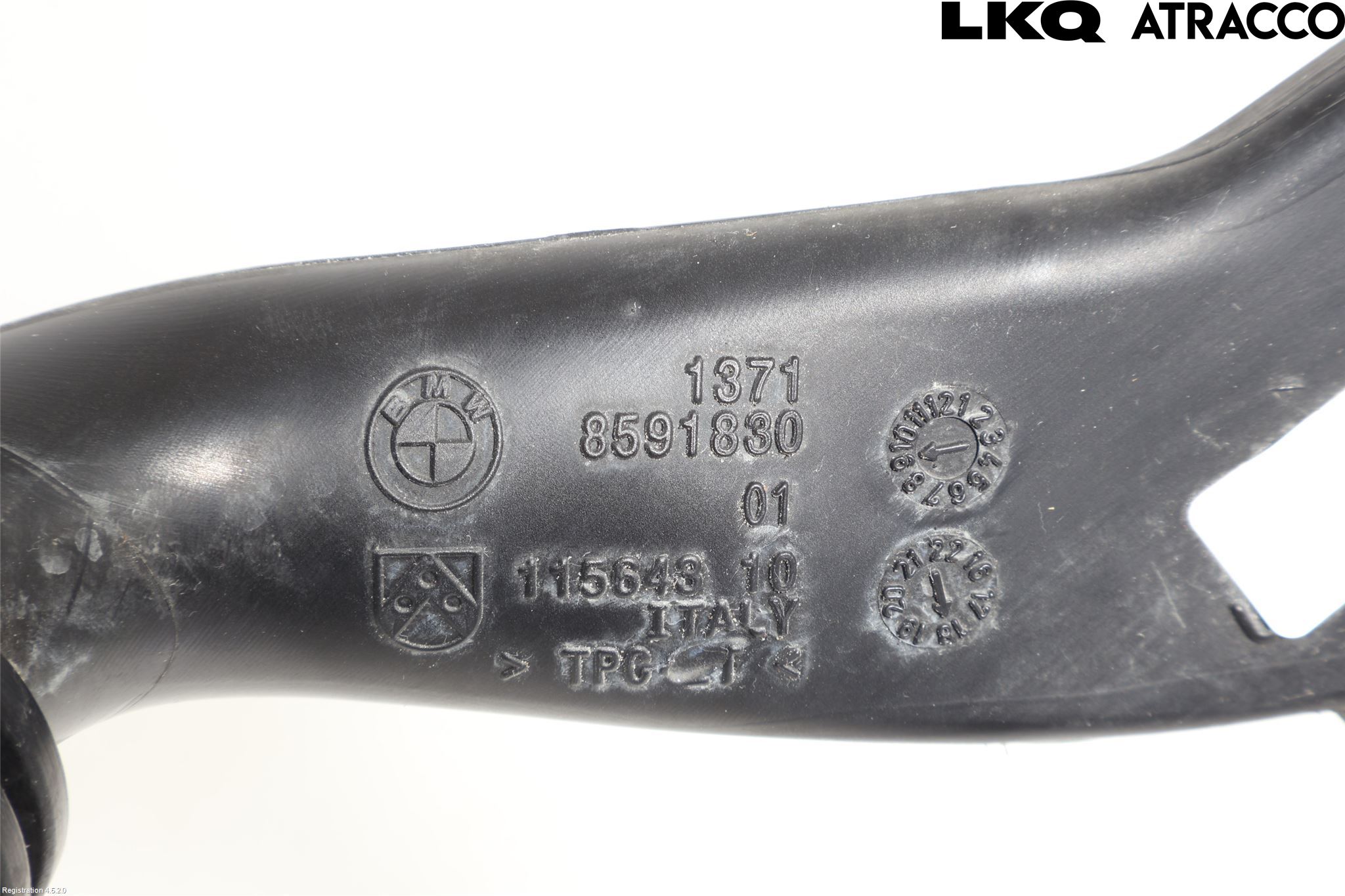 BMW 5 G30/G31/F90 17-23 Forg-Belg-Rør Mot Luftr
