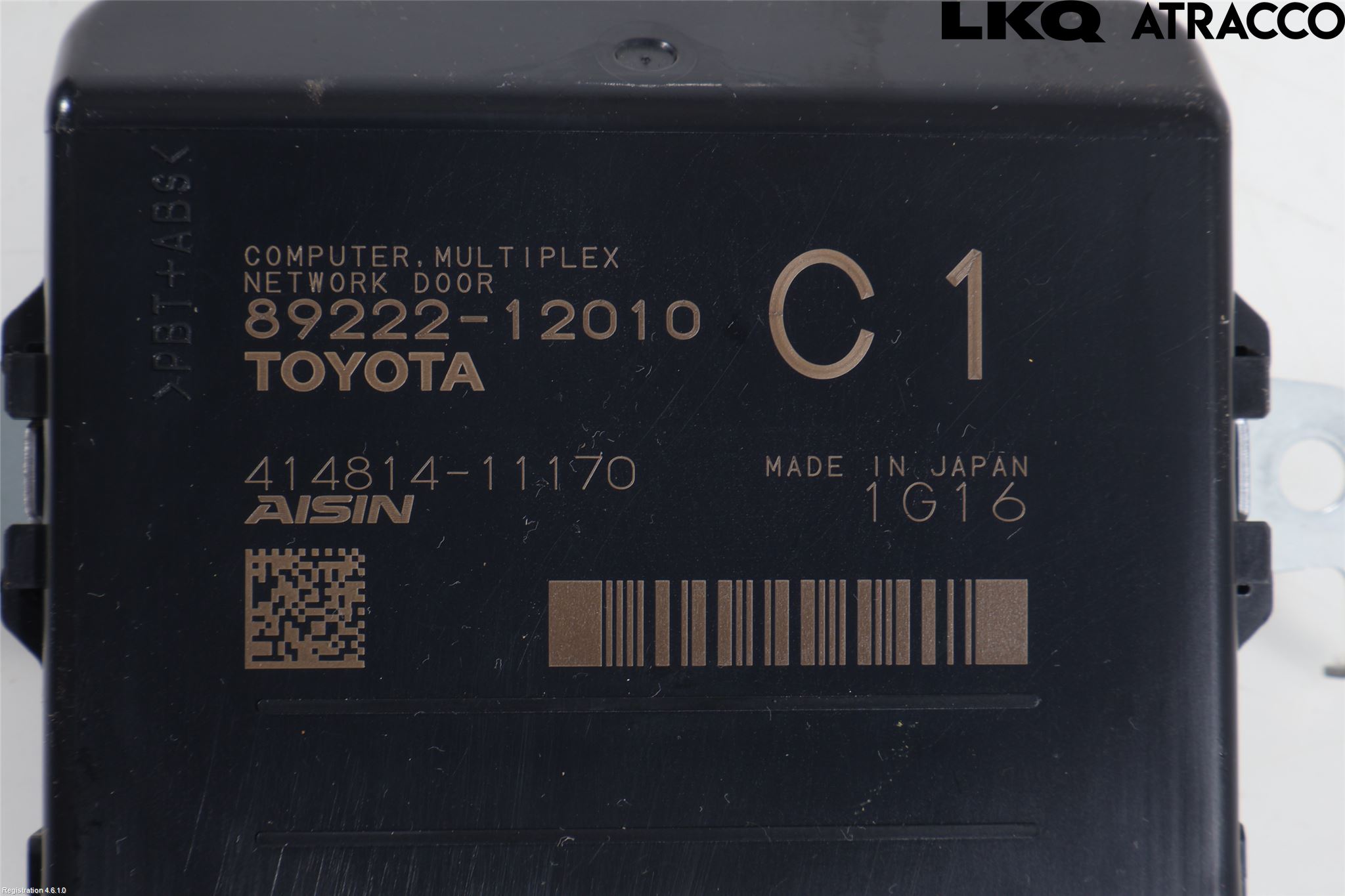 Toyota COROLLA 19- Styreenhet Bakluke