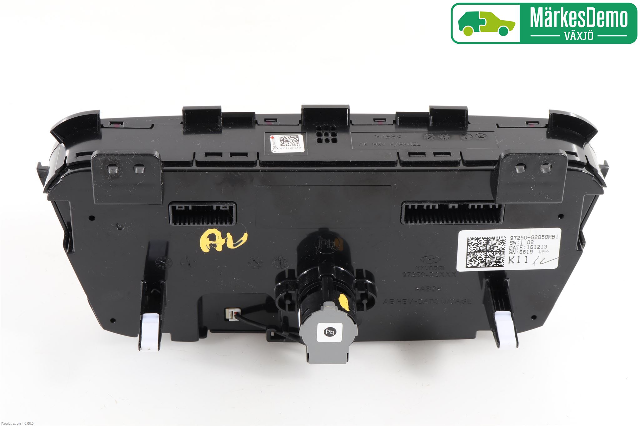 Hyundai IONIQ AE 17-22 Varme Ac Betjening-Display