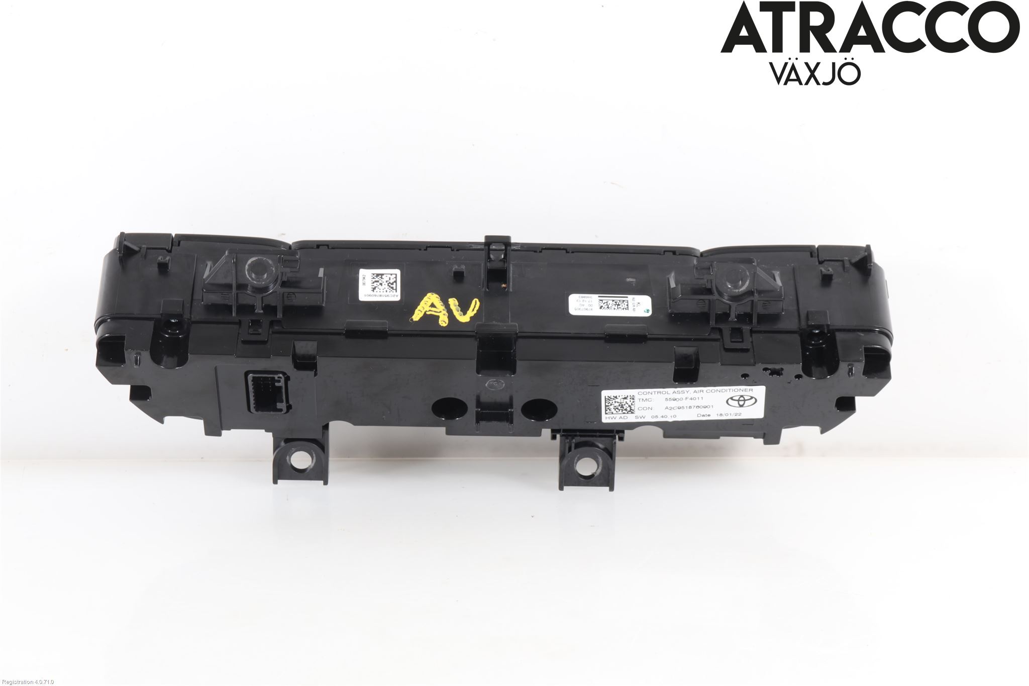 Toyota C-HR 16-23 Varme Ac Betjening-Display
