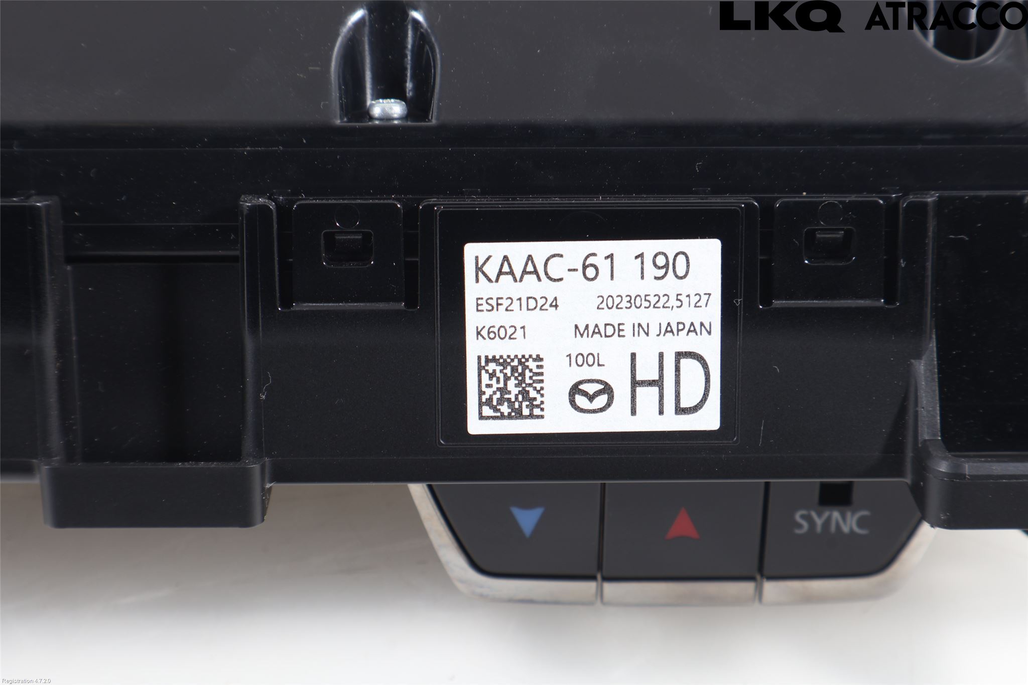 Mazda CX-60 22- Varme Ac Betjening-Display