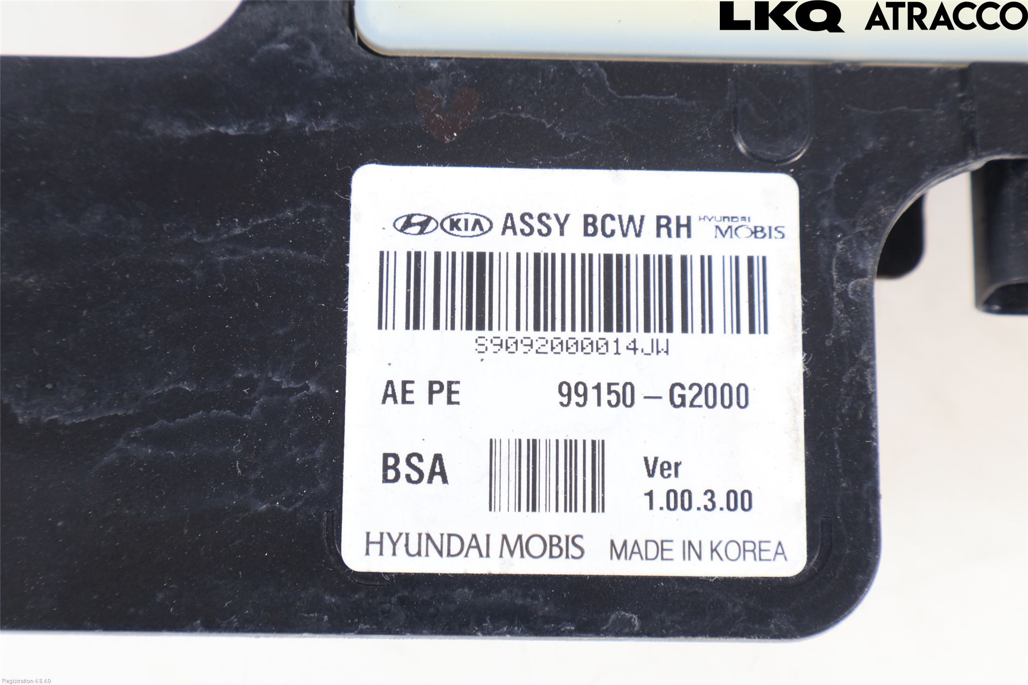 Hyundai IONIQ AE 17-22 Sensor Kollisjonsbeskyttelse