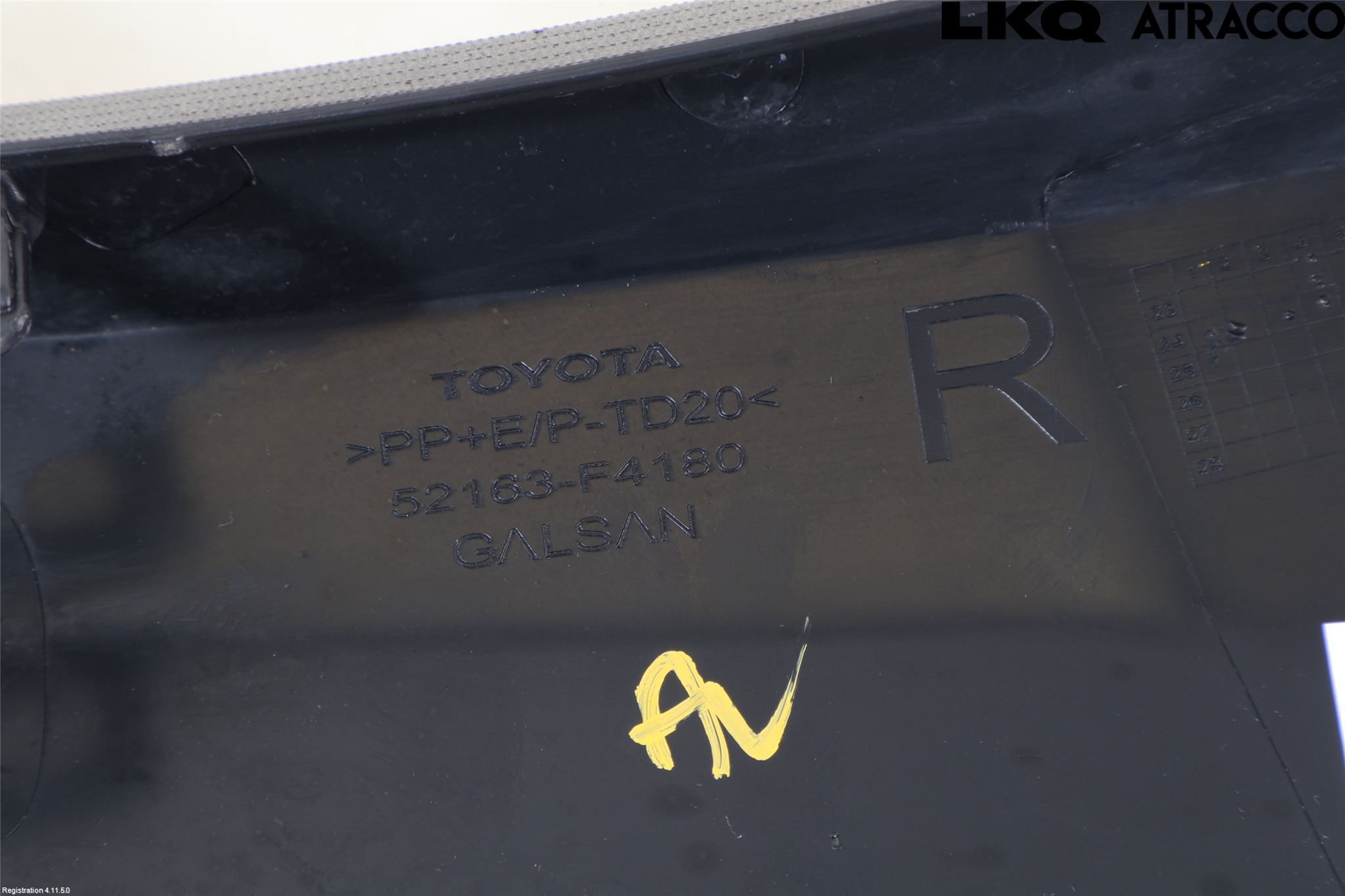 Toyota C-HR 24- Støtfanger Bak List
