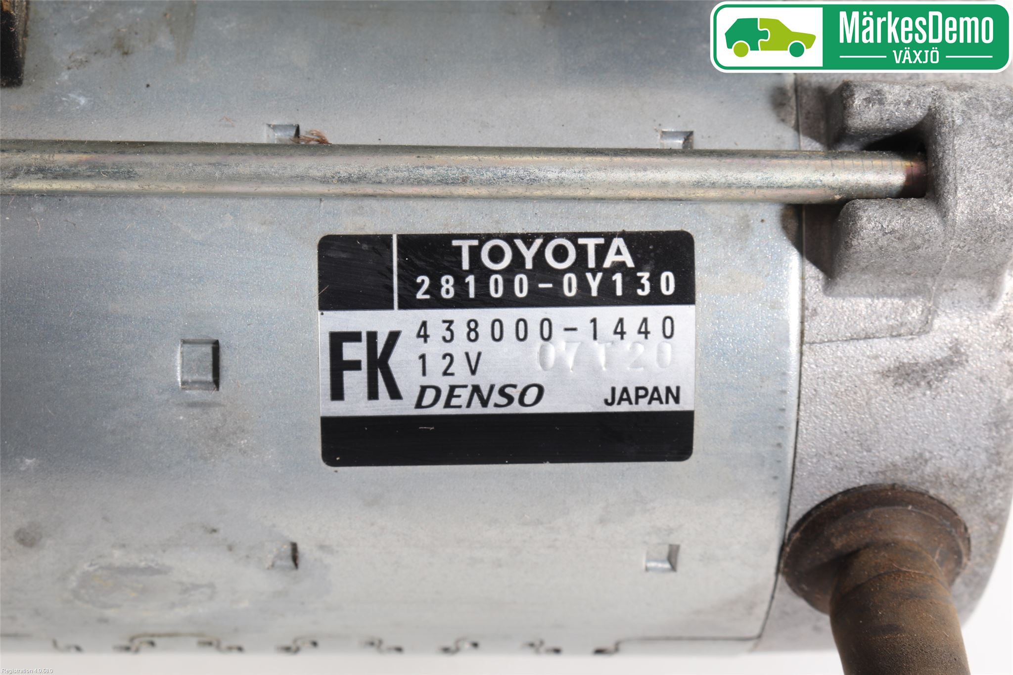 Toyota YARIS XP130 15-20 Startmotor