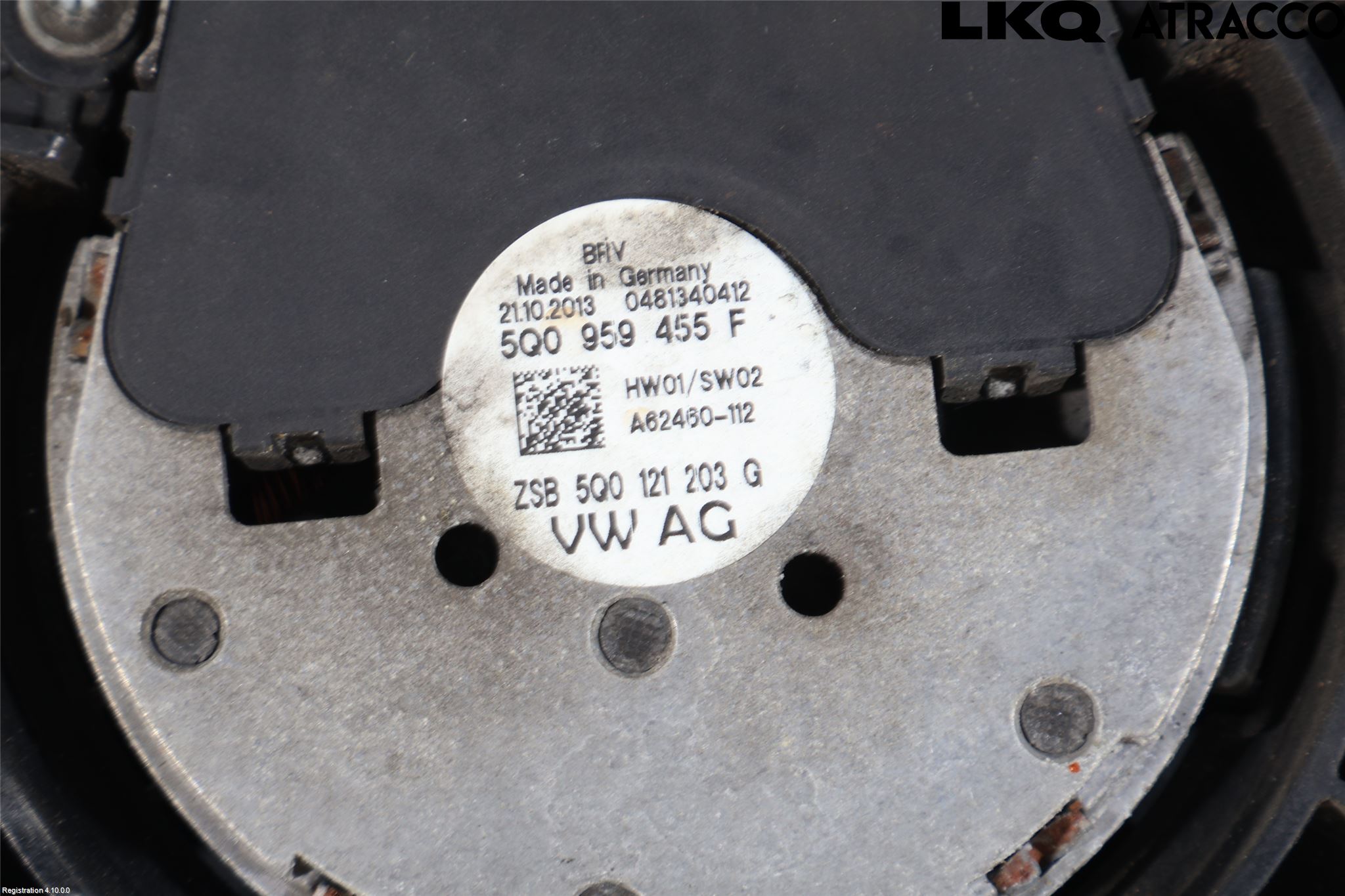 Volkswagen VW GOLF / E-GOLF VII 13-20 Kjølevifte-Radiator Hus-Kåpe