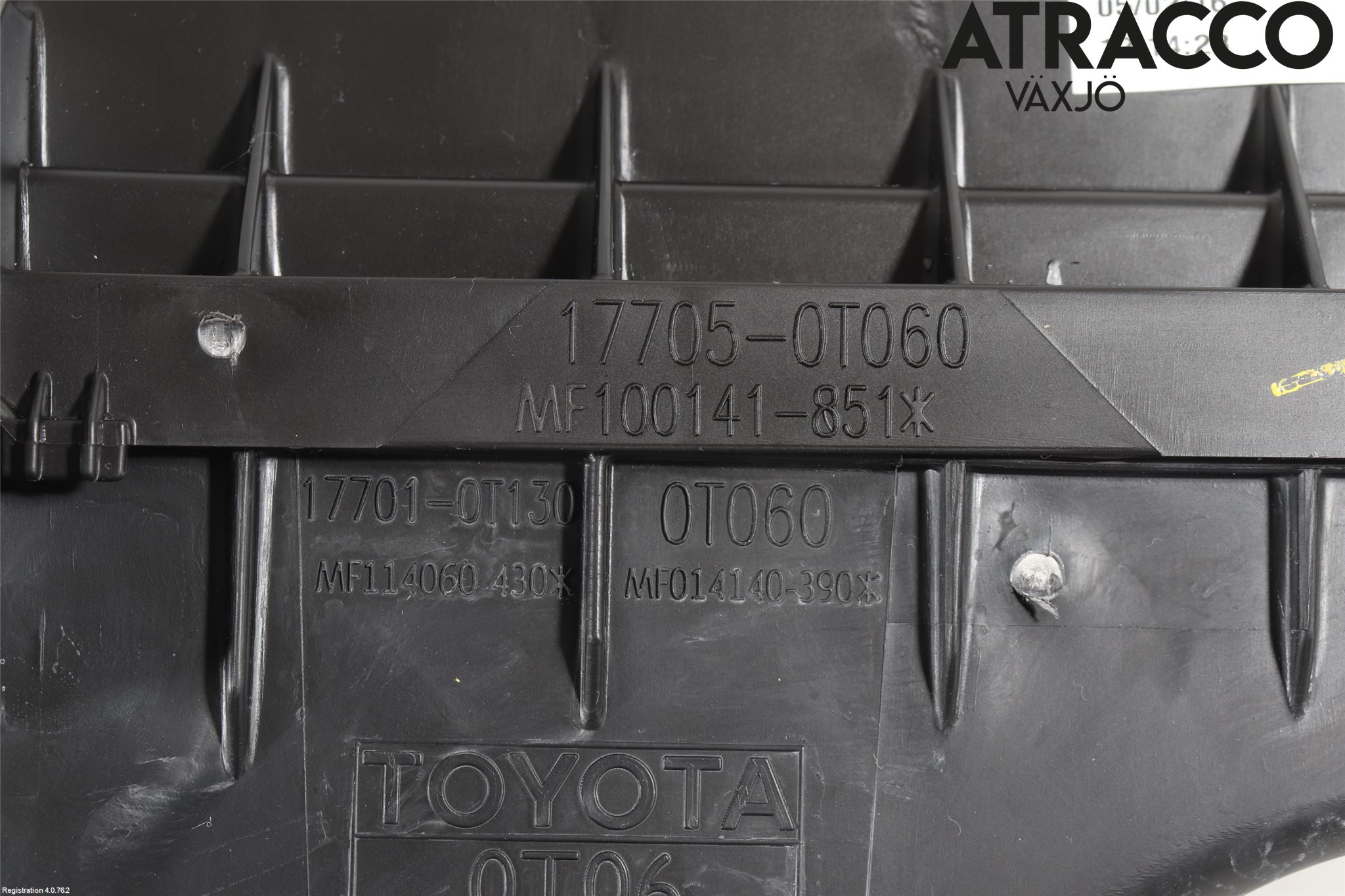 Toyota AURIS 13-19 Luftfilter Boks