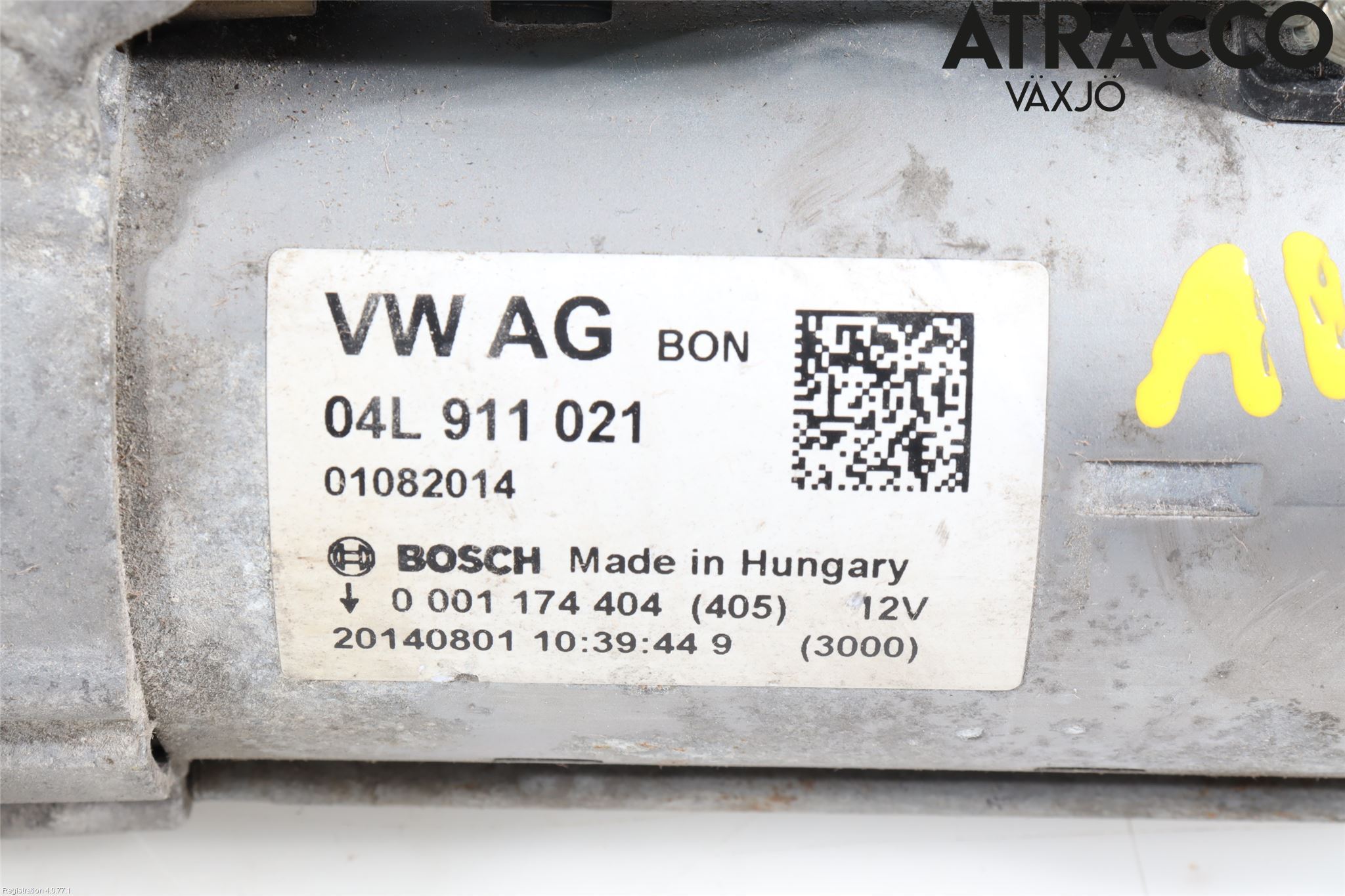 Audi A4 12-15 Startmotor Diesel