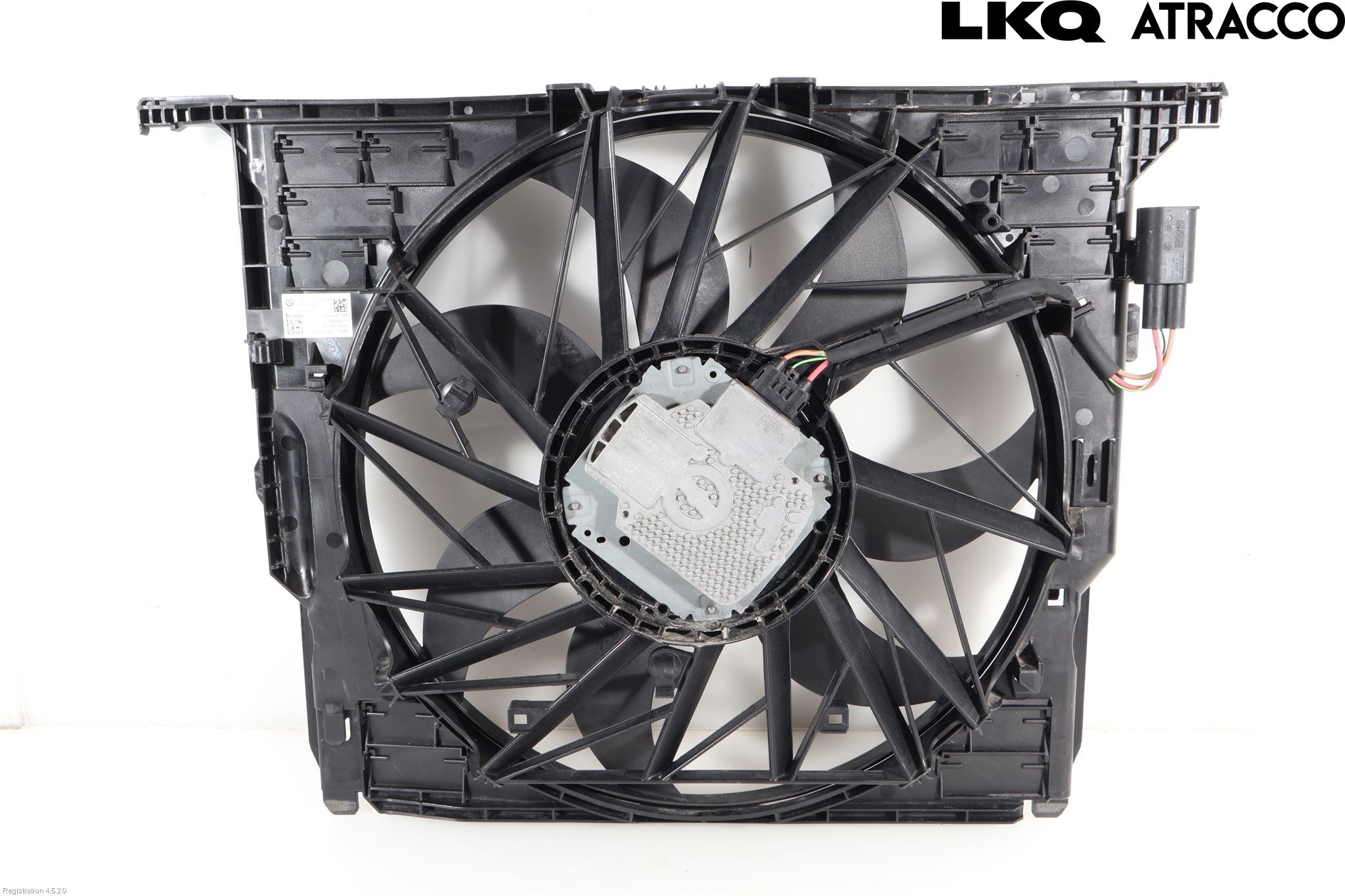 BMW 5 F10/F11/F18 09-17 Kjølevifte-Radiator Hus-Kåpe