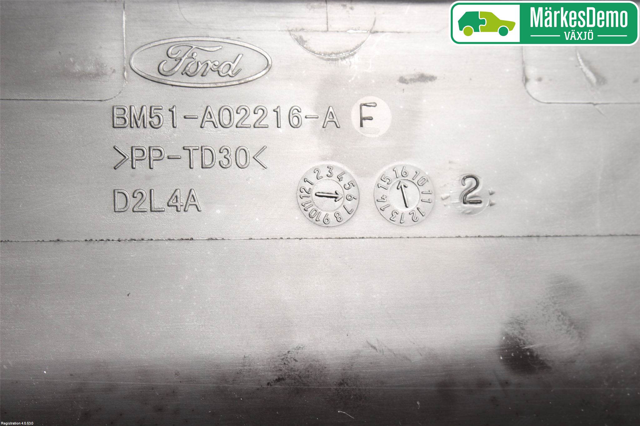 Ford FOCUS 15-18 Visker Deksel-Grill-Under Frr