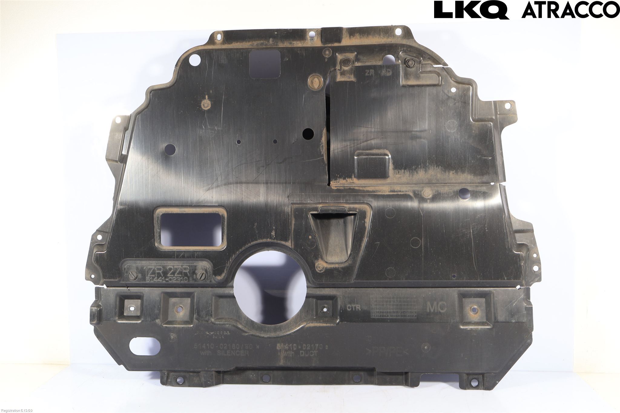 Toyota AURIS 13-19 Bunnplate U Motor-Gear-Dørk