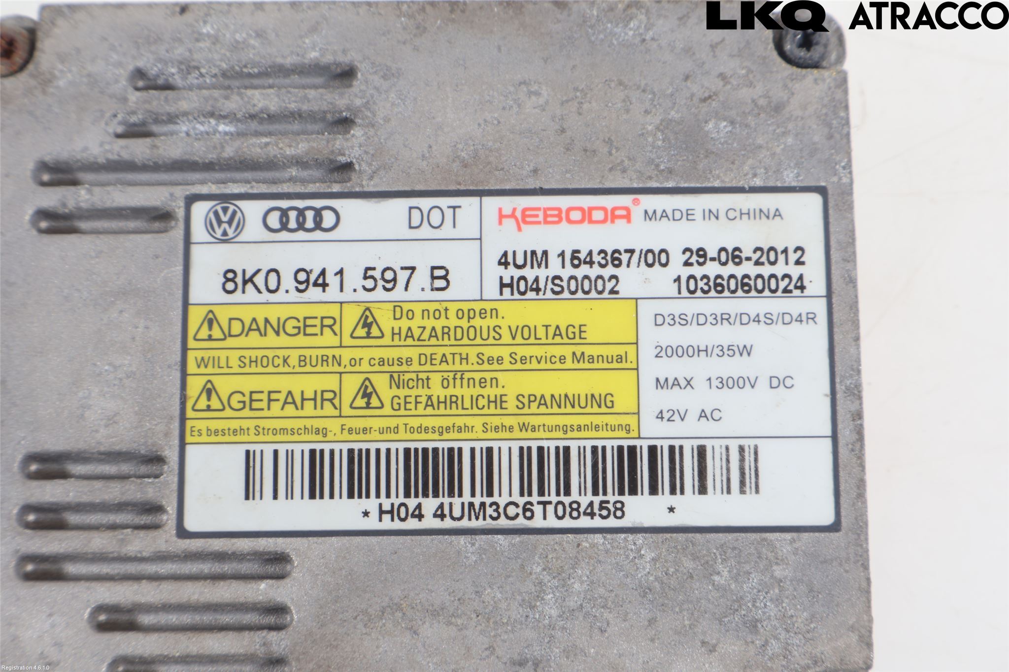 Volkswagen VW PASSAT 11-14 Styreenhet Xenon
