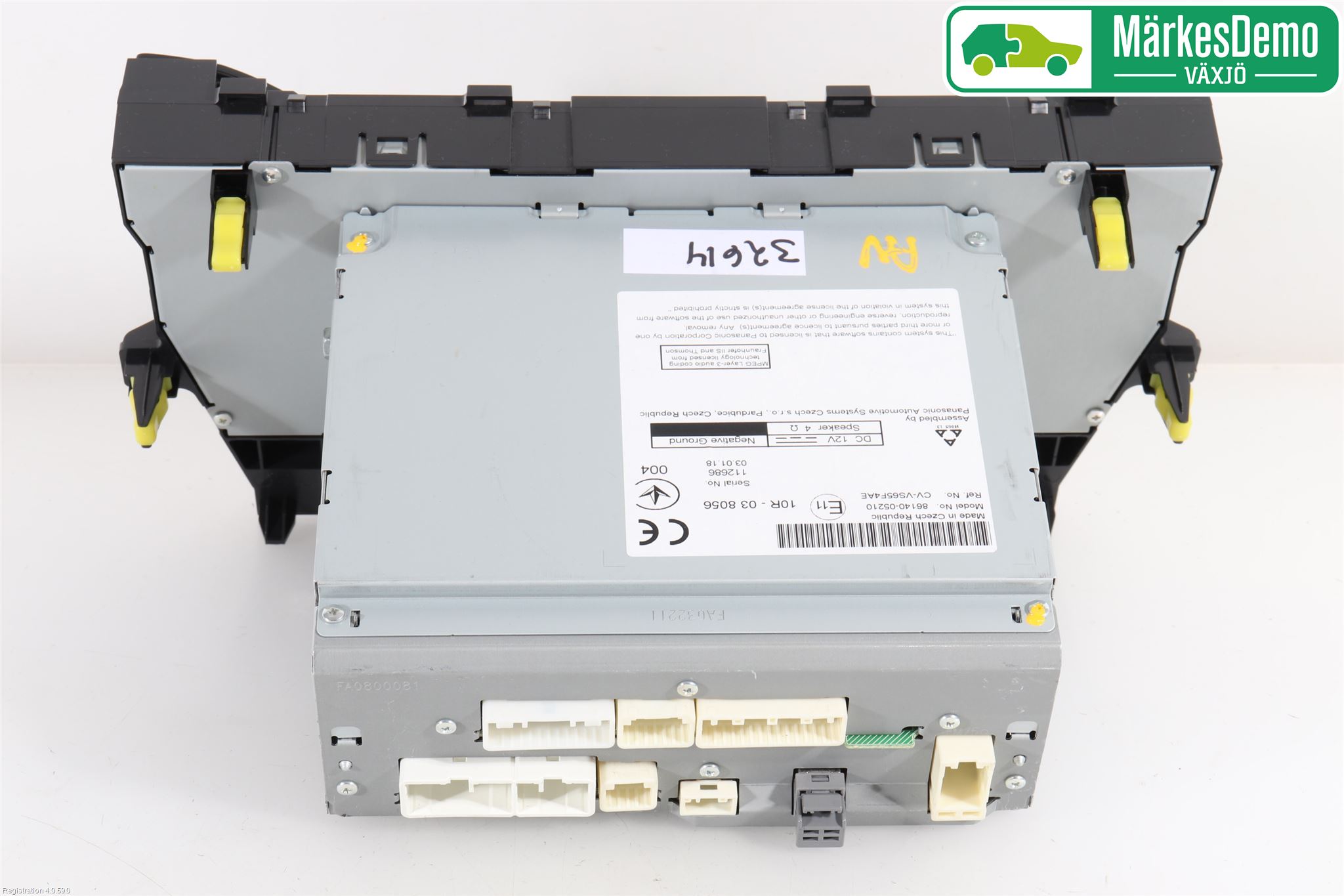 Toyota AVENSIS 16-18 Stereo Radio Med Cd
