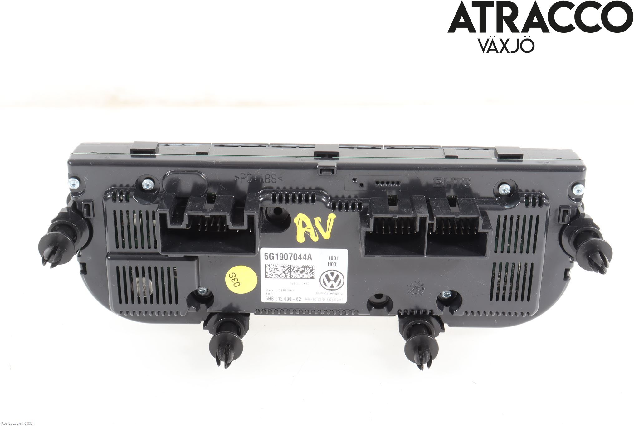 Volkswagen VW PASSAT 15-19 Varme Ac Betjening-Display
