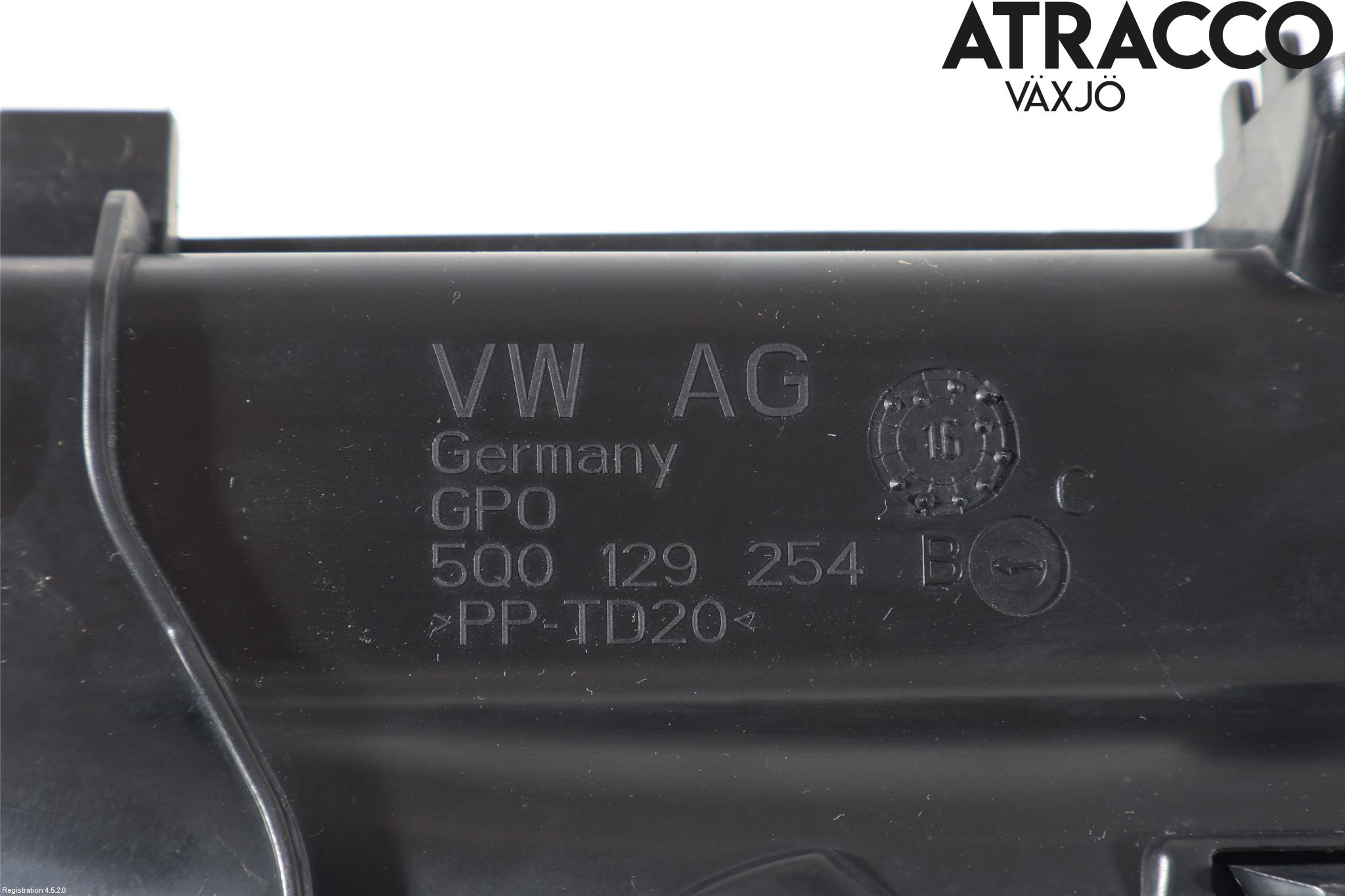 Volkswagen VW PASSAT 15-19 Forg-Belg-Rør Mot Luftr