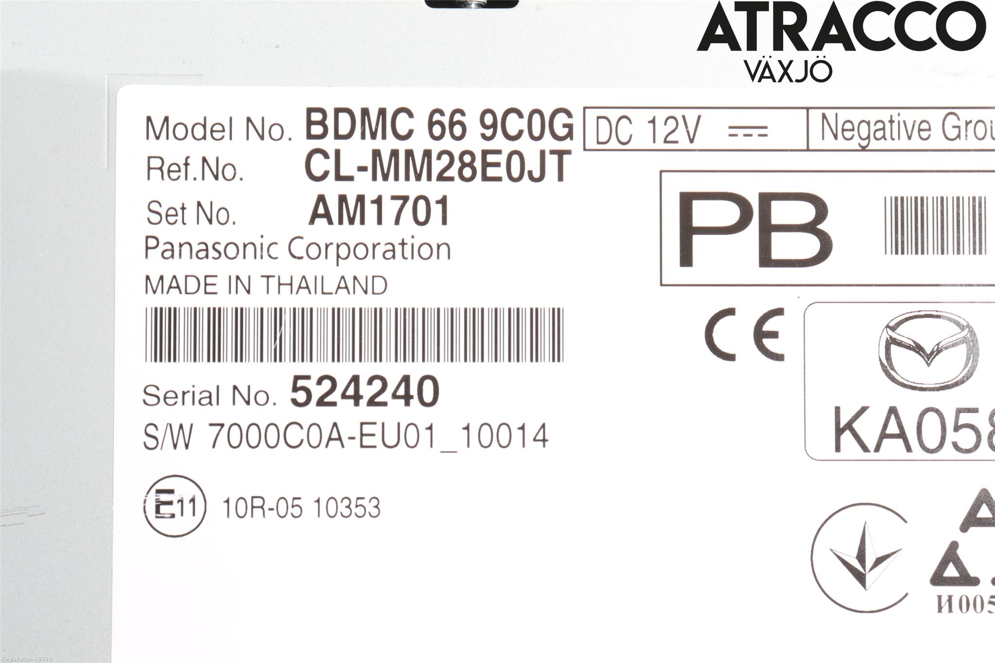 Mazda 3 IV 19- Stereo Radio Med Cd