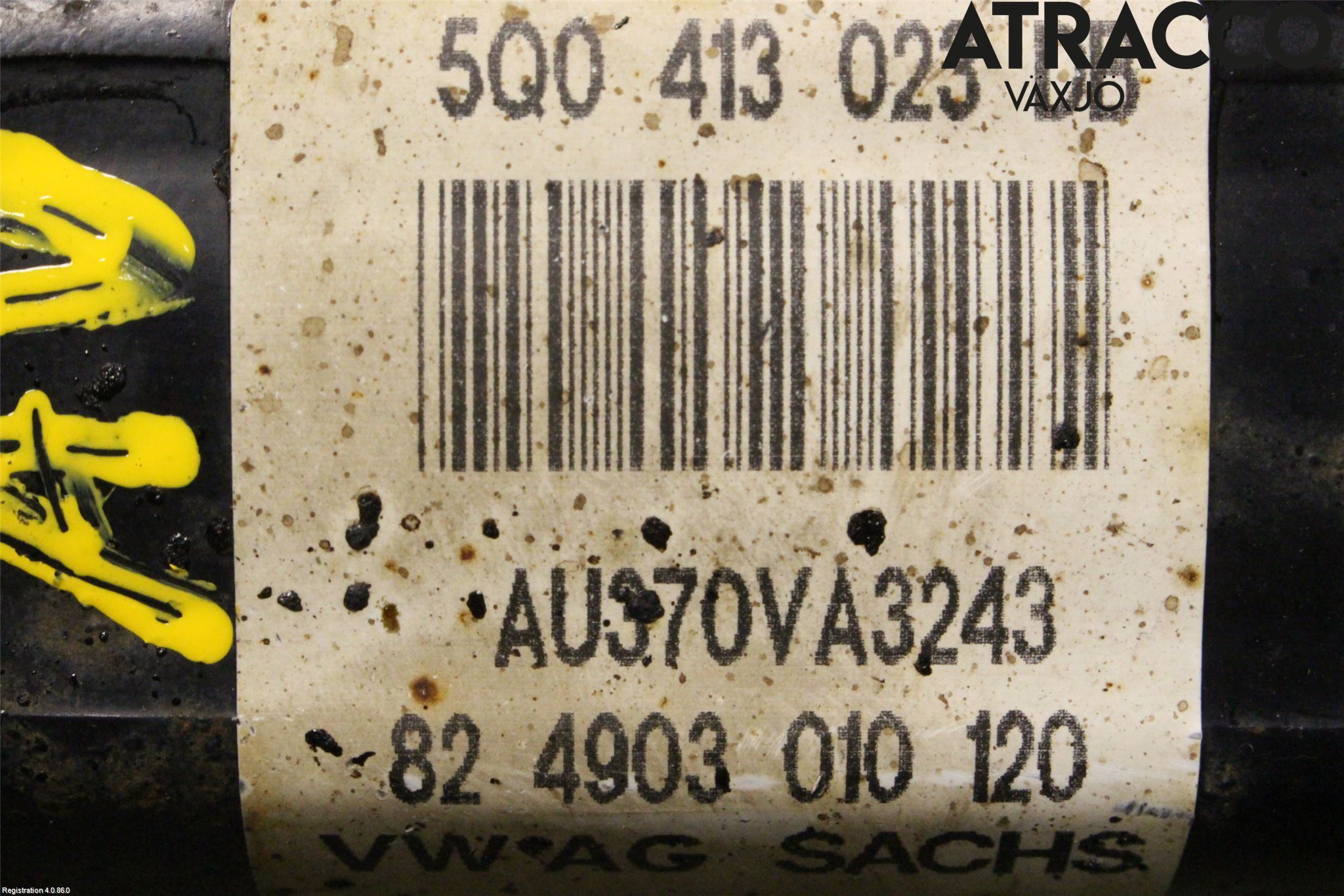 Audi A3/S3 8V 13-20 Fjærbein Foran Høyre
