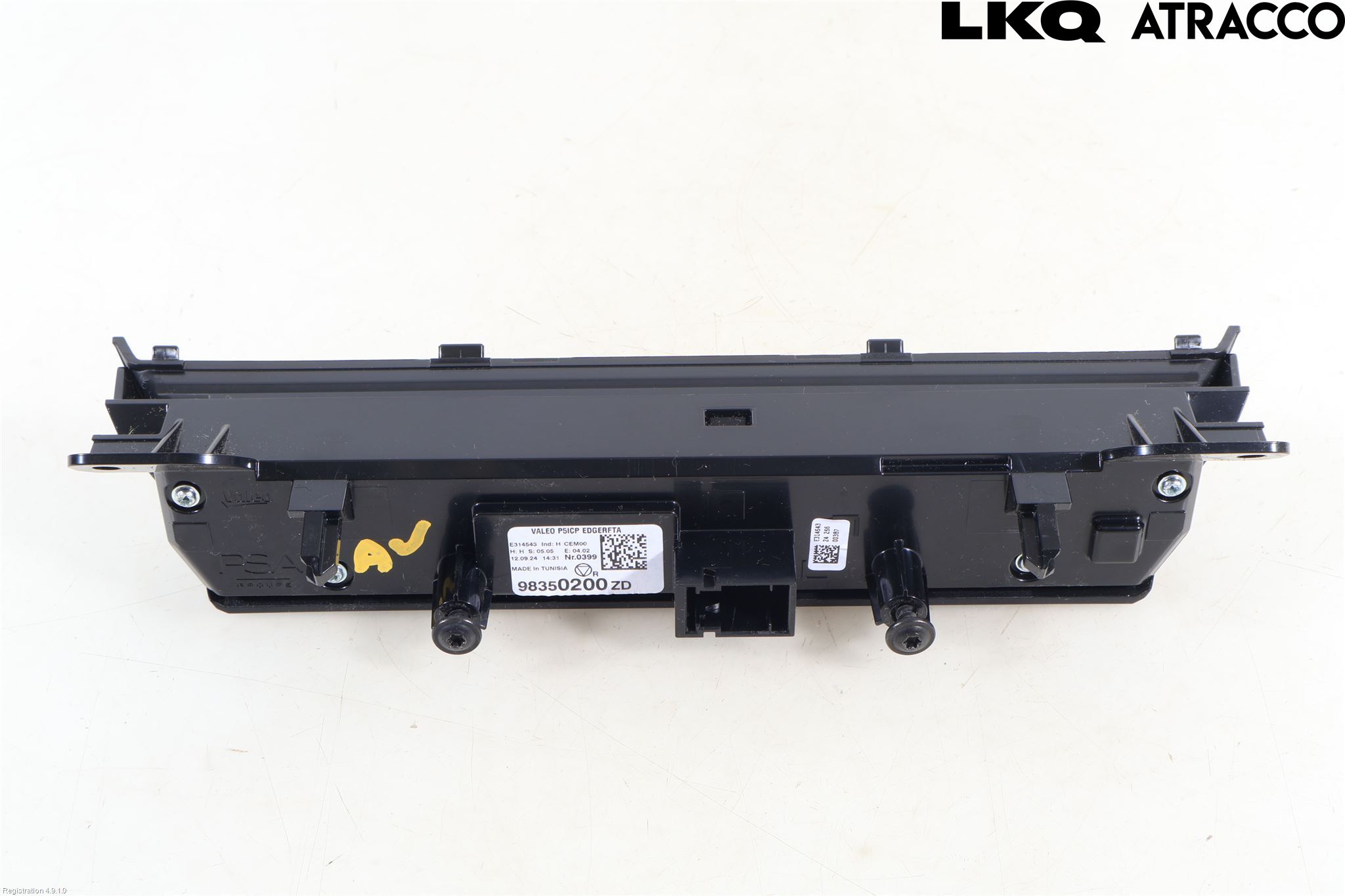 Peugeot 308/E-308 21- Varme Ac Betjening-Display