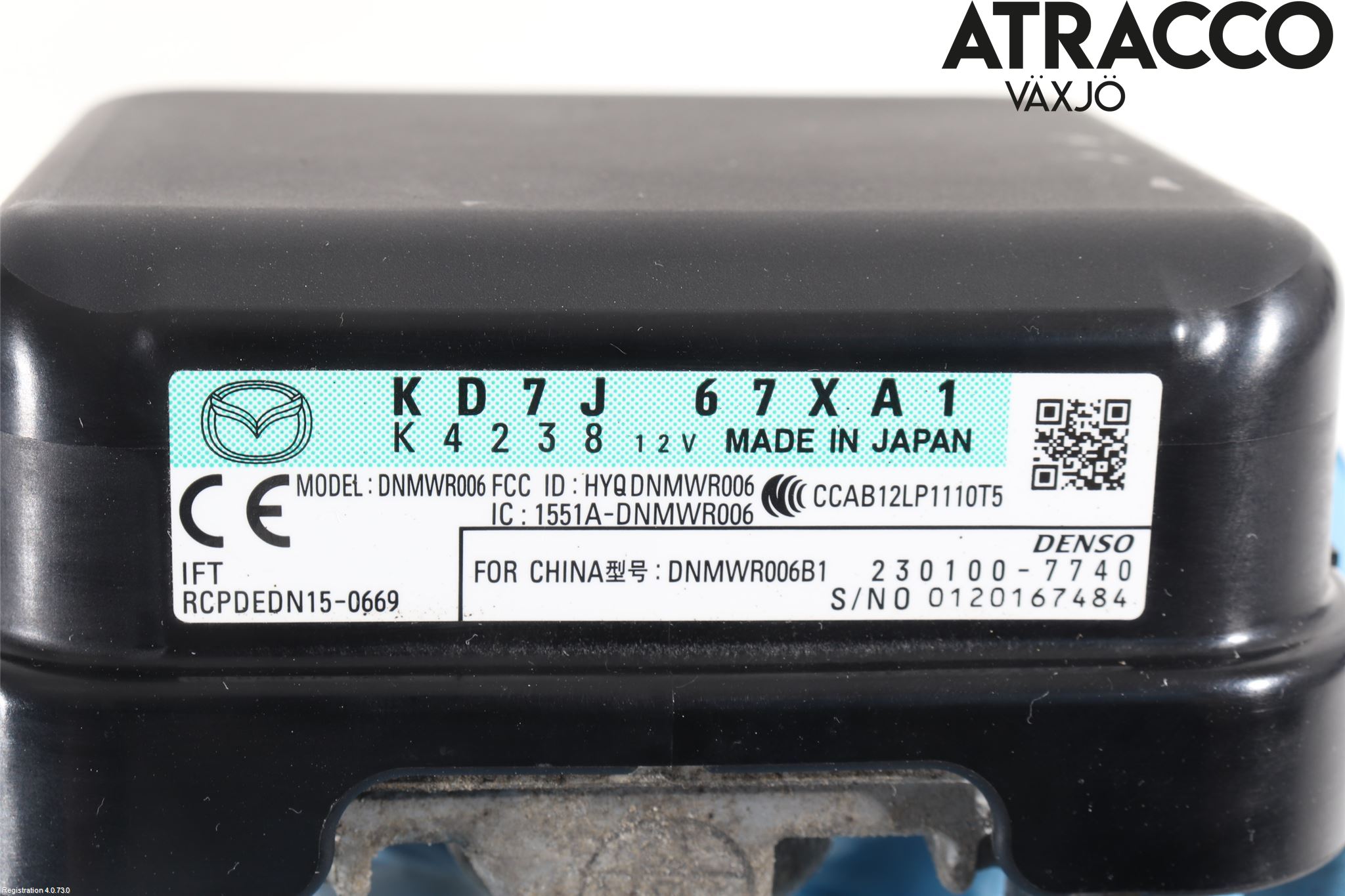 Mazda CX-5 17- Sensor Kollisjonsbeskyttelse