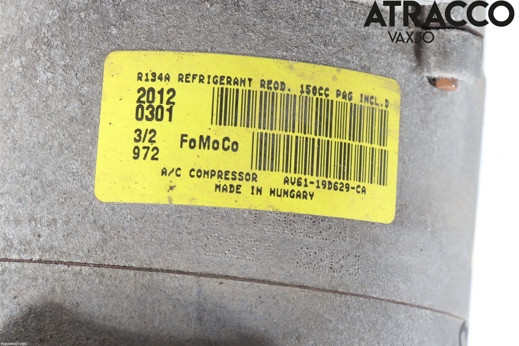 Ford FOCUS 11-14 Varme Ac Kompressor