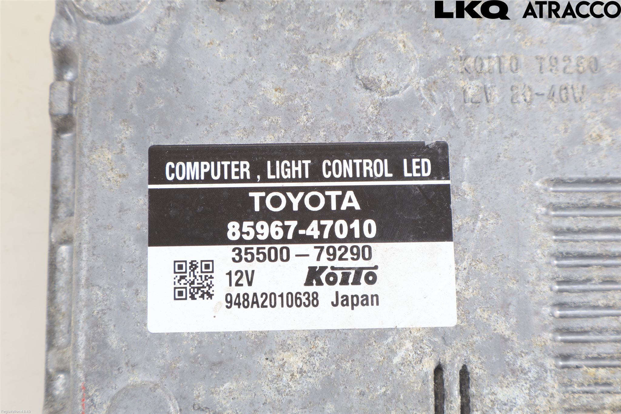 Lexus RX AL10 09-15 Styreenhet Xenon