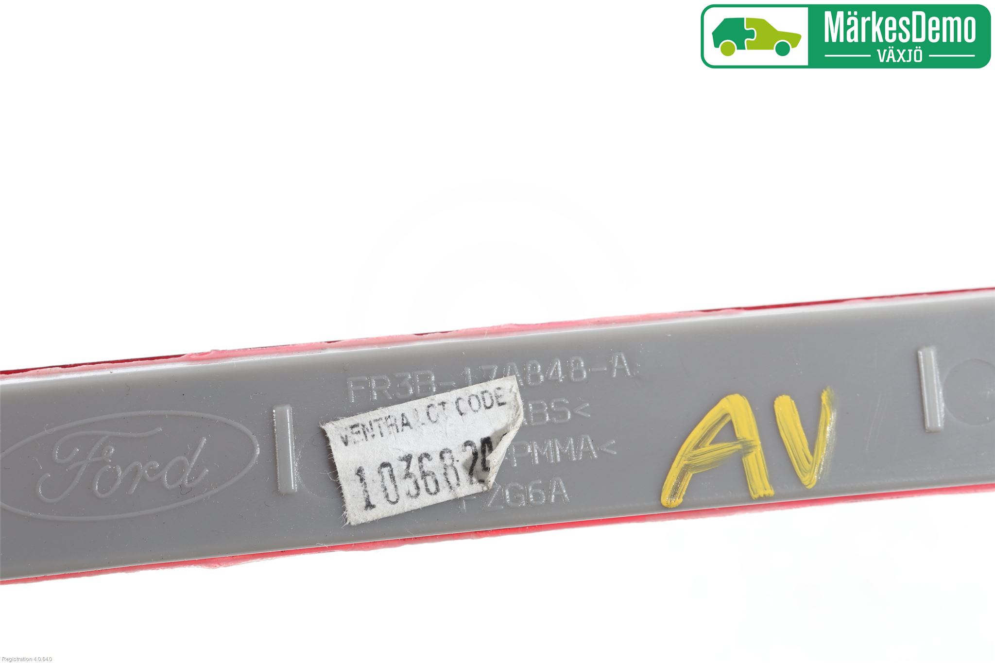 Ford MUSTANG VI 15-22 Refleks Bak